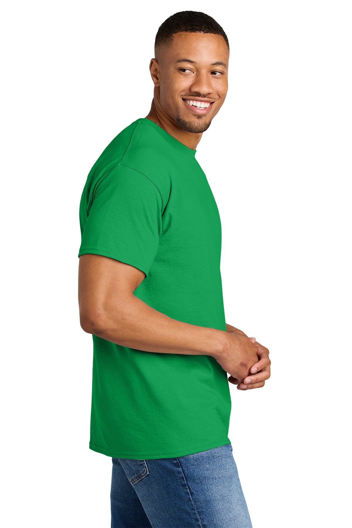 gildan dryblend cotton poly t shirt 8000 irish green