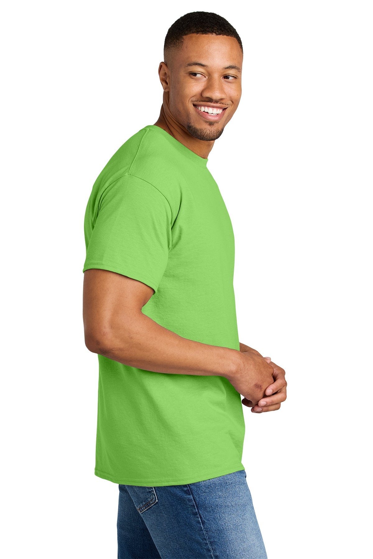 Gildan Dryblend Cotton Poly T Shirt Lime [Kentucky United Methodist Children's Homes]