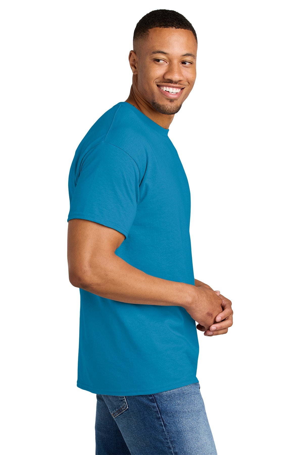 Gildan Dryblend Cotton Poly T Shirt Sapphire [Kentucky United Methodist Children's Homes]