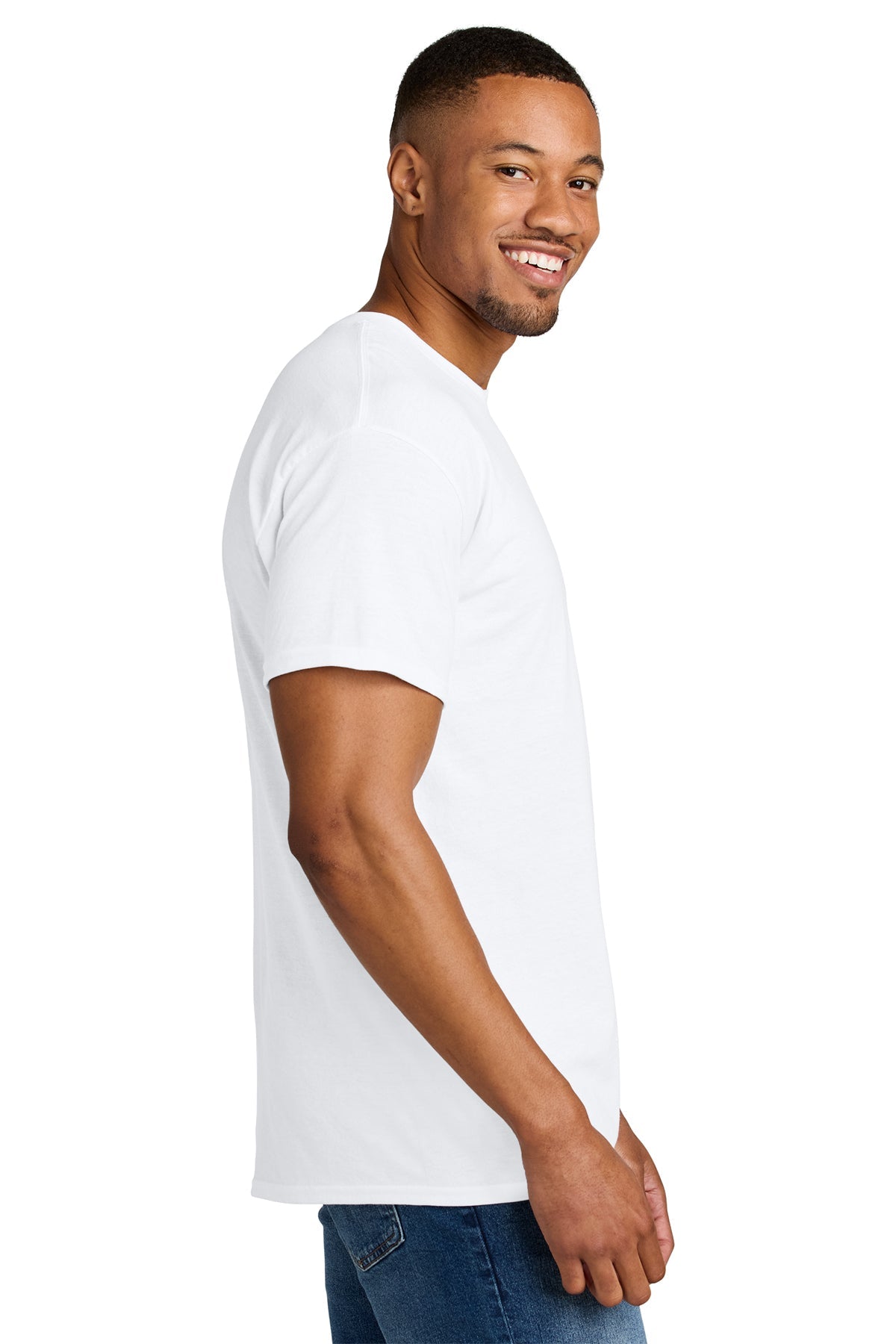 gildan dryblend cotton poly t shirt 8000 white