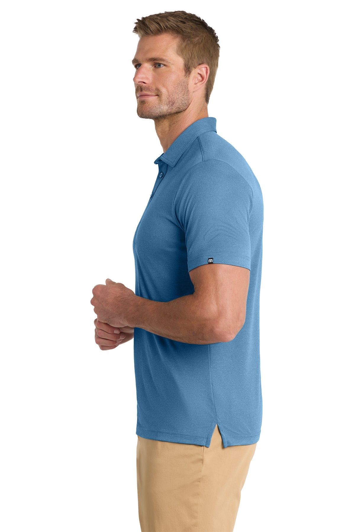 TravisMathew Coto Performance Custom Polos, Federal Blue