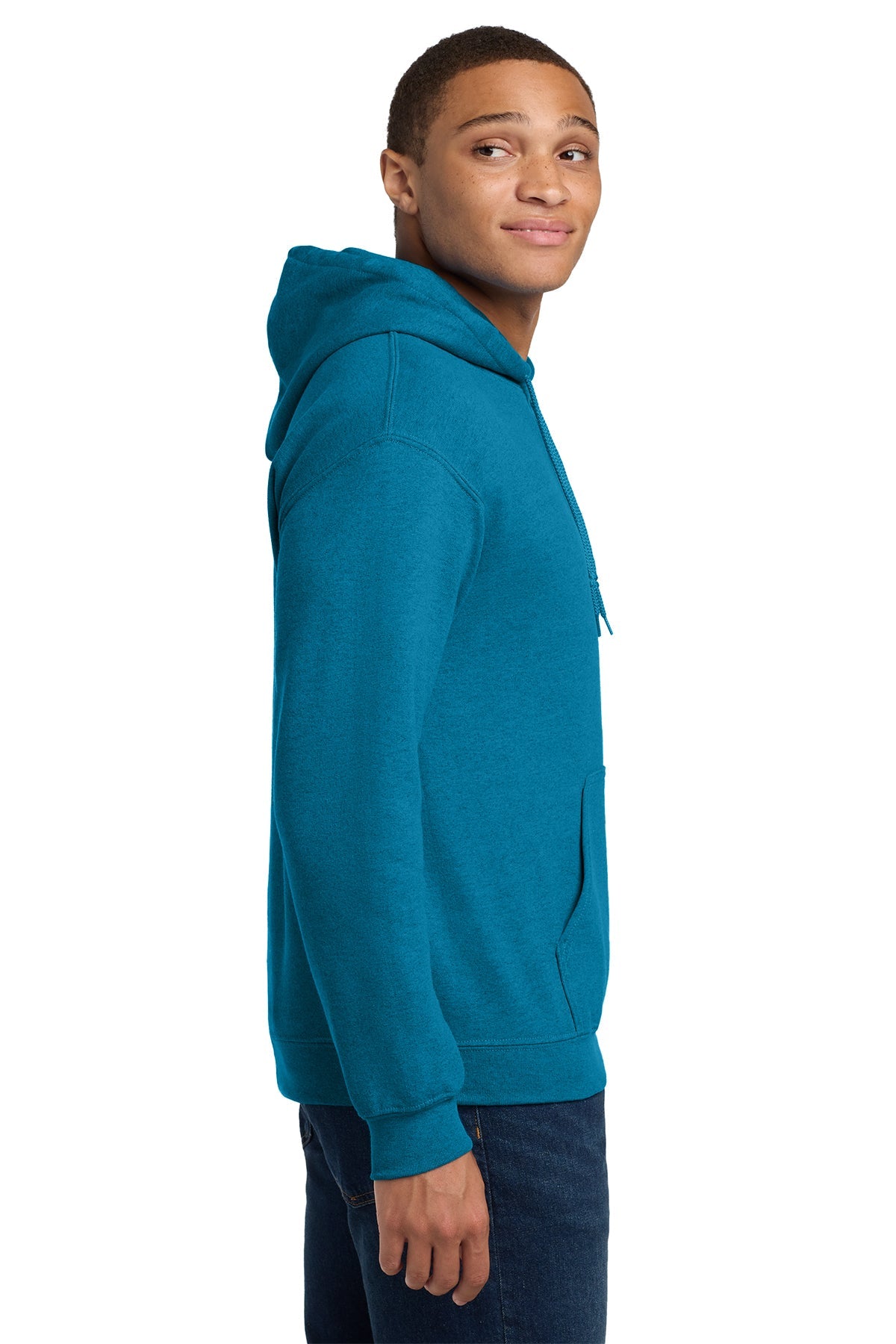 Gildan Heavy Blend Hooded Sweatshirt Antique Sapphire