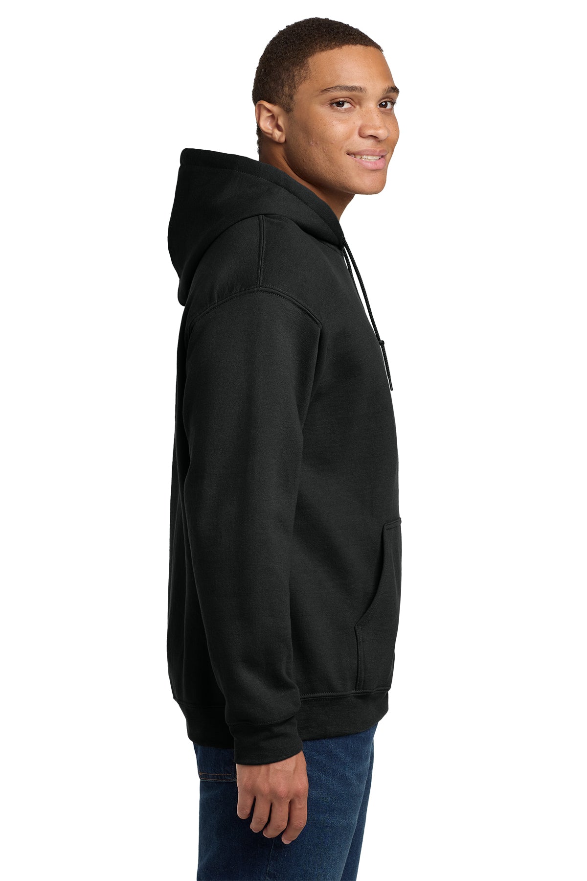 Gildan Heavy Blend Hooded Sweatshirt Black [Gershman Mortgage]