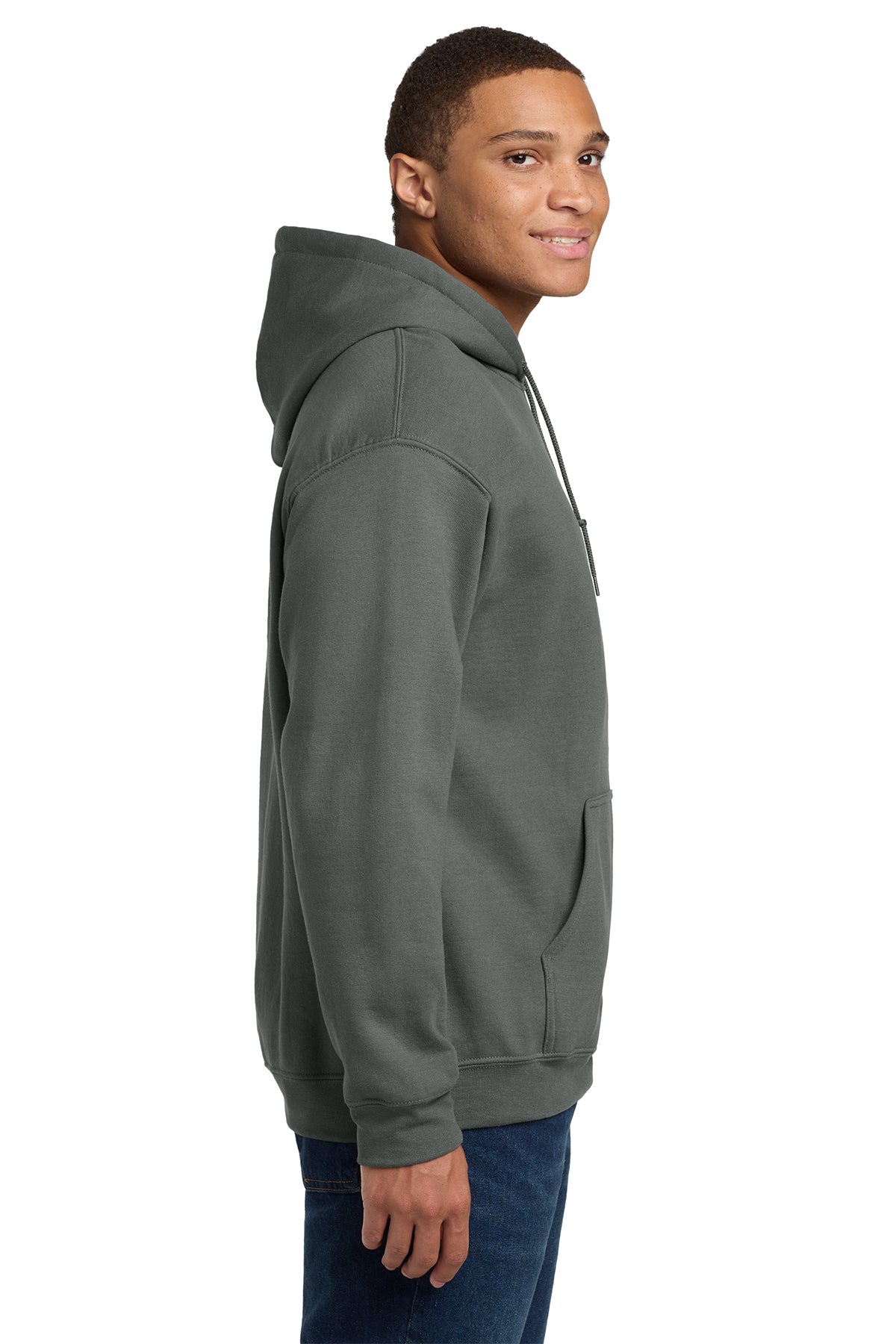 Gildan Heavy Blend Hooded Sweatshirt Charcoal