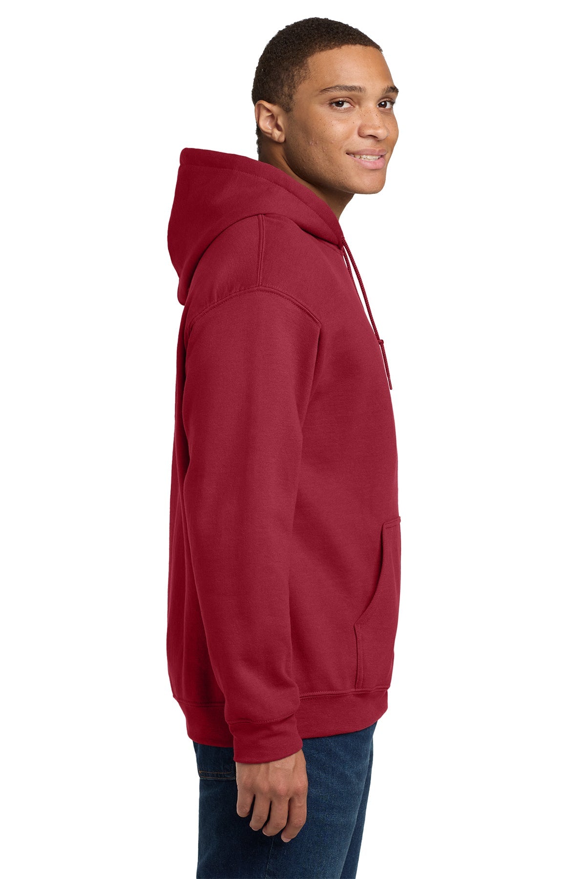 Gildan Heavy Blend Hooded Sweatshirt Cherry Red