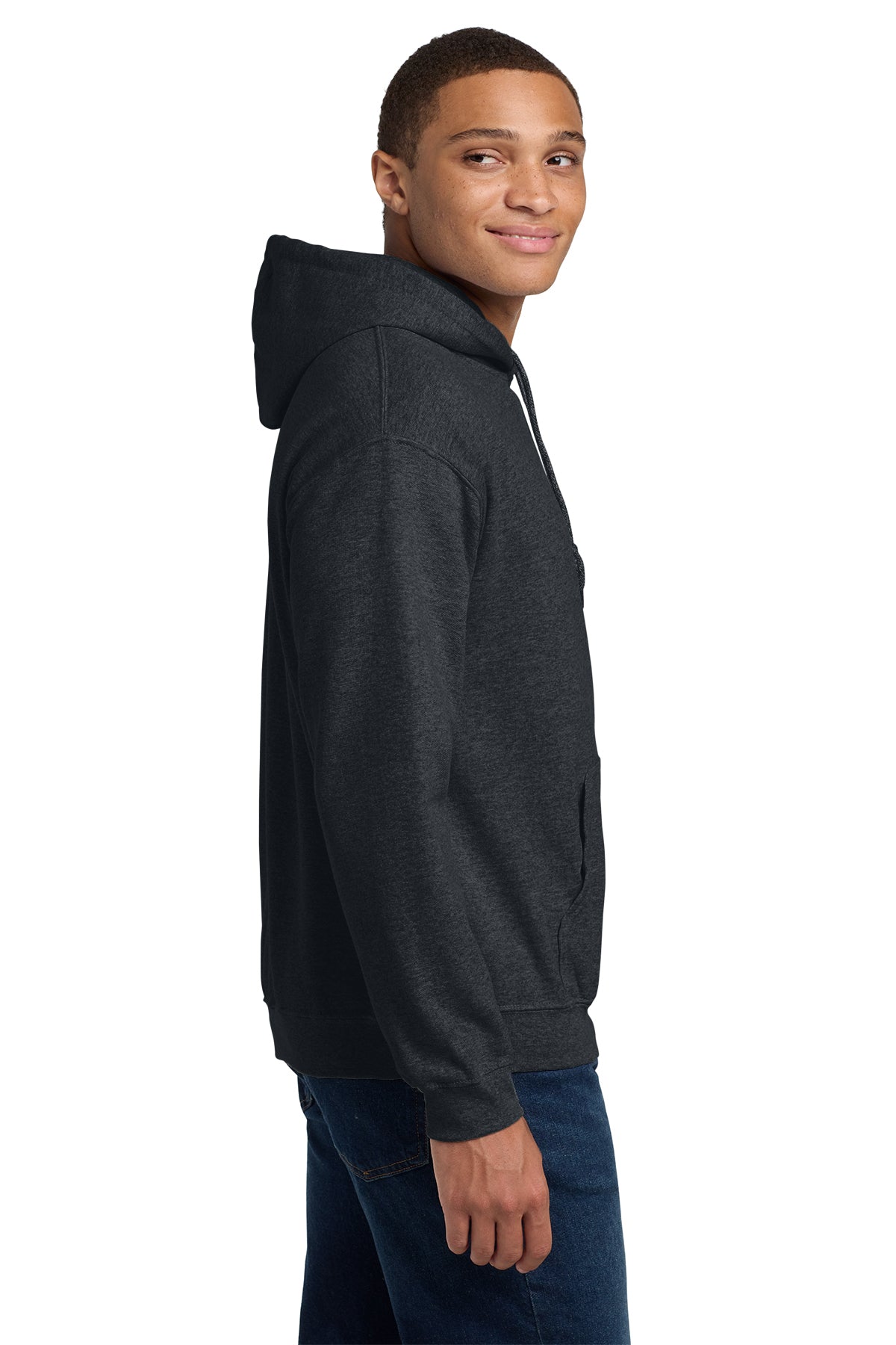 Gildan Heavy Blend Hooded Sweatshirt Dark Heather