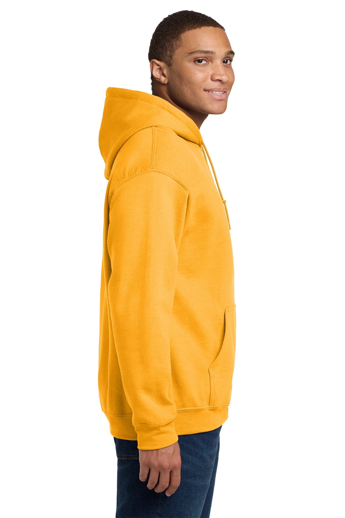 Gildan Heavy Blend Hooded Sweatshirt Gold