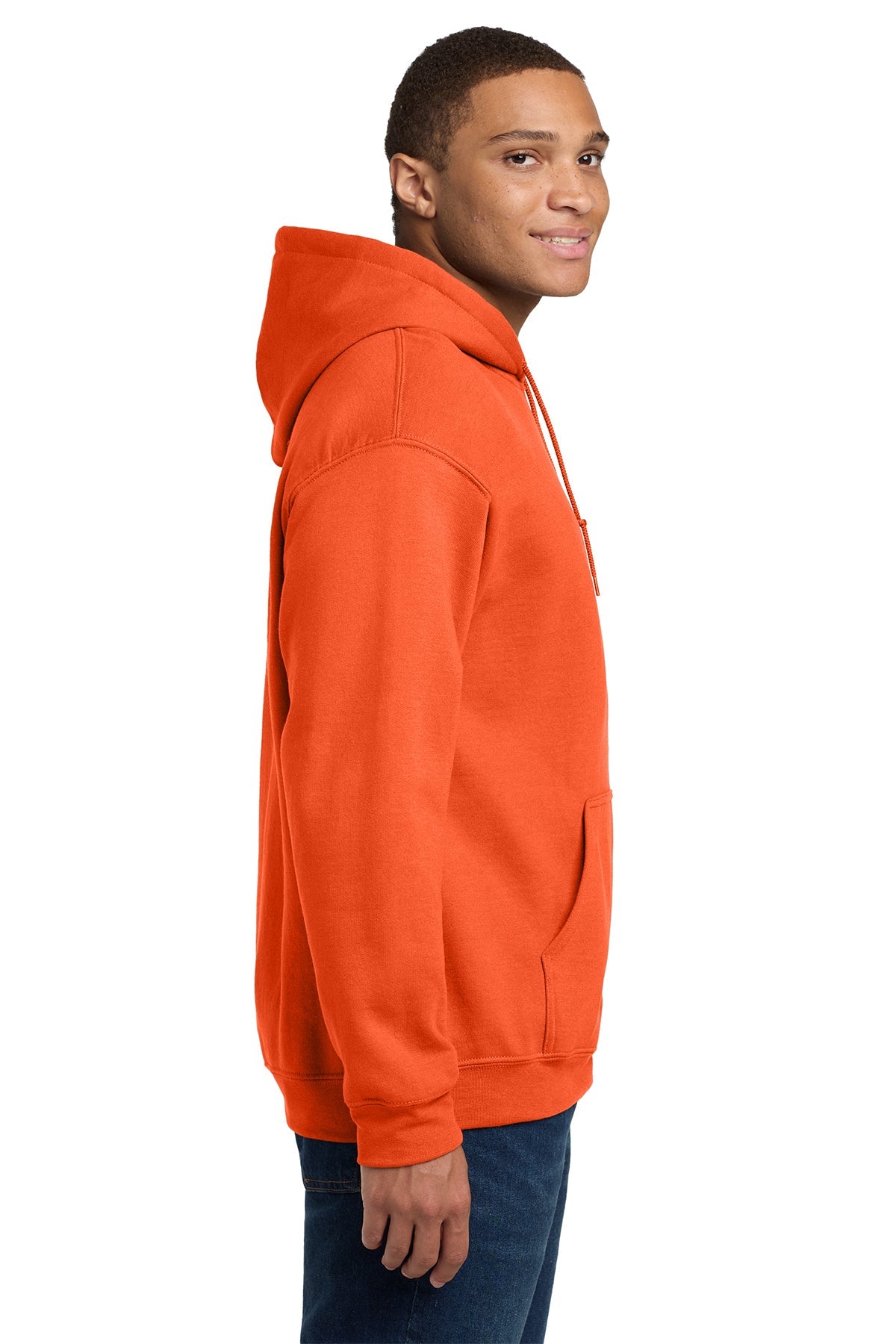 Gildan Heavy Blend Hooded Sweatshirt Orange