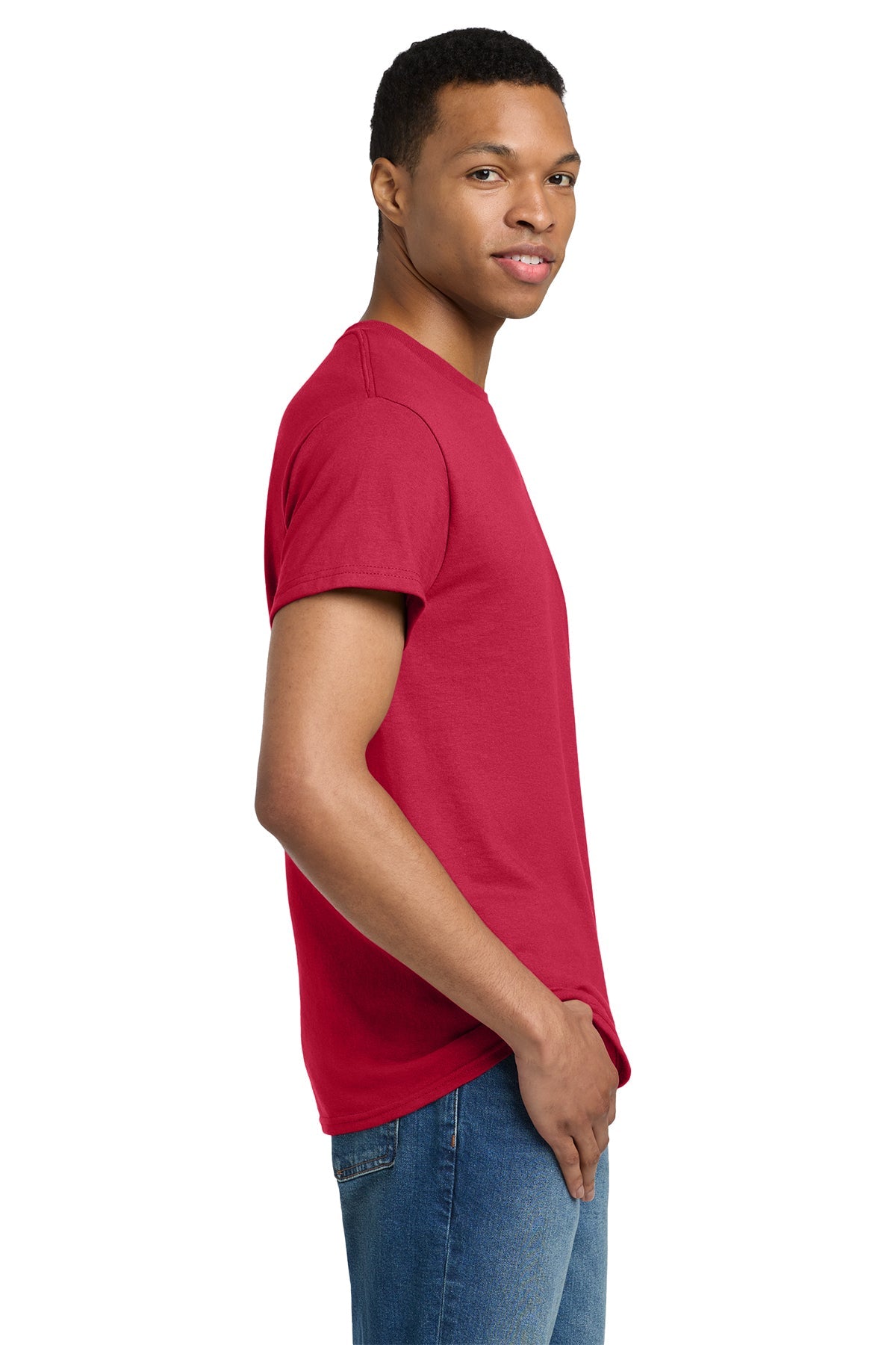 gildan ultra cotton t shirt 2000 cherry red