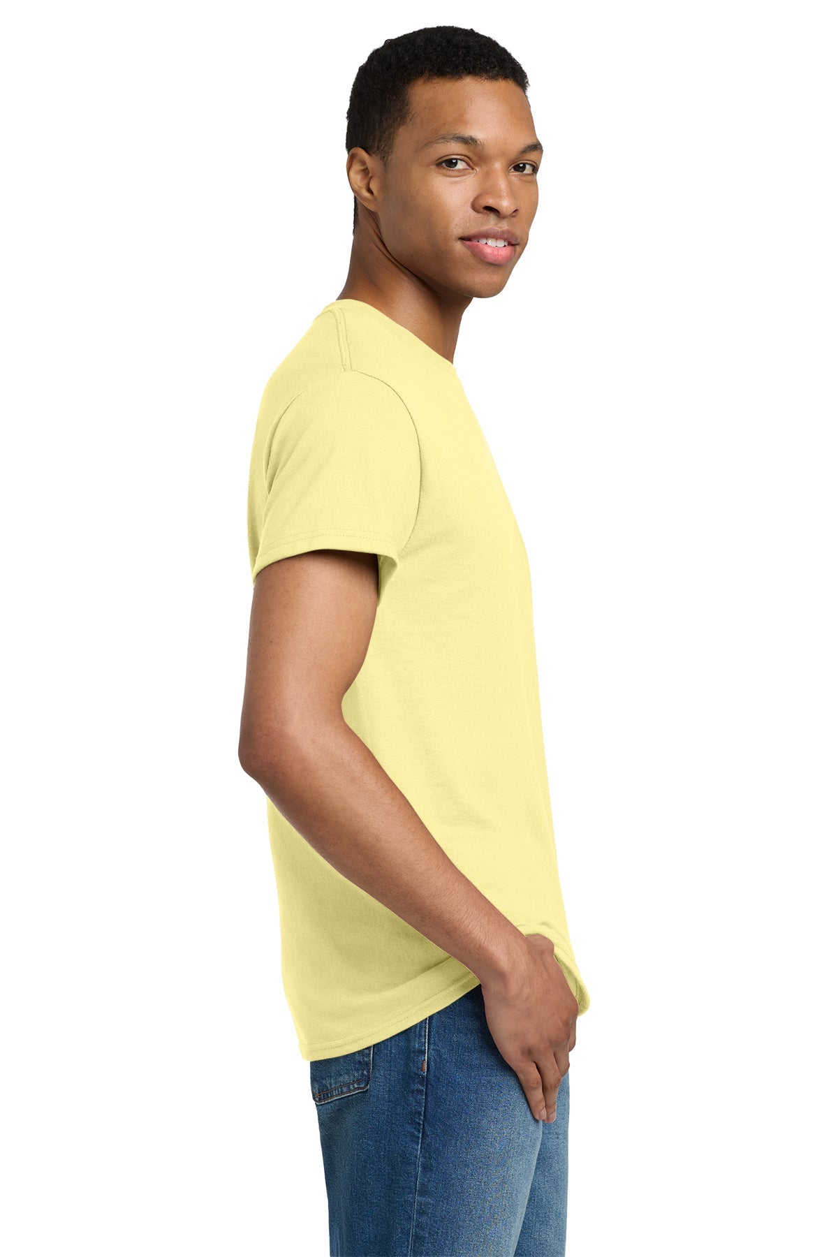 gildan ultra cotton t shirt 2000 cornsilk