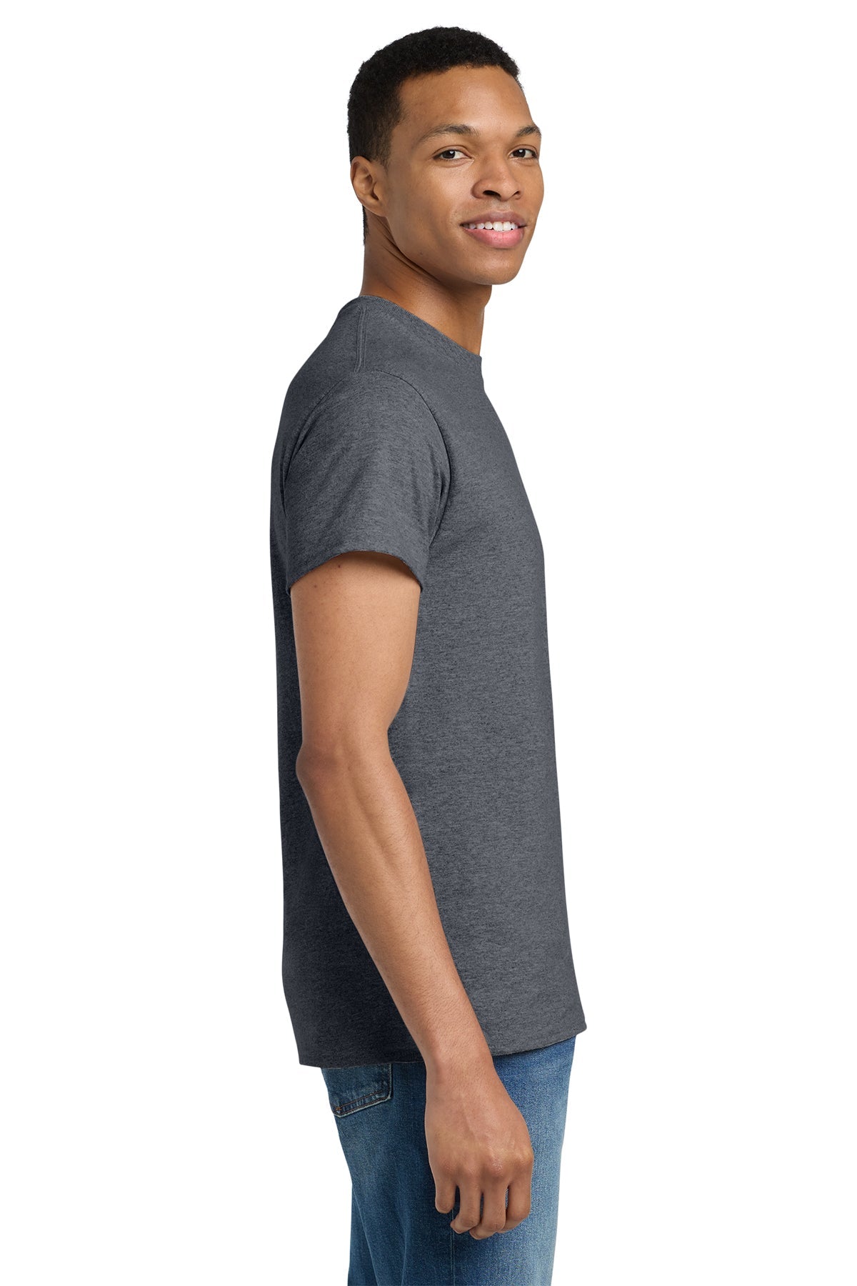 gildan ultra cotton t shirt 2000 dark heather