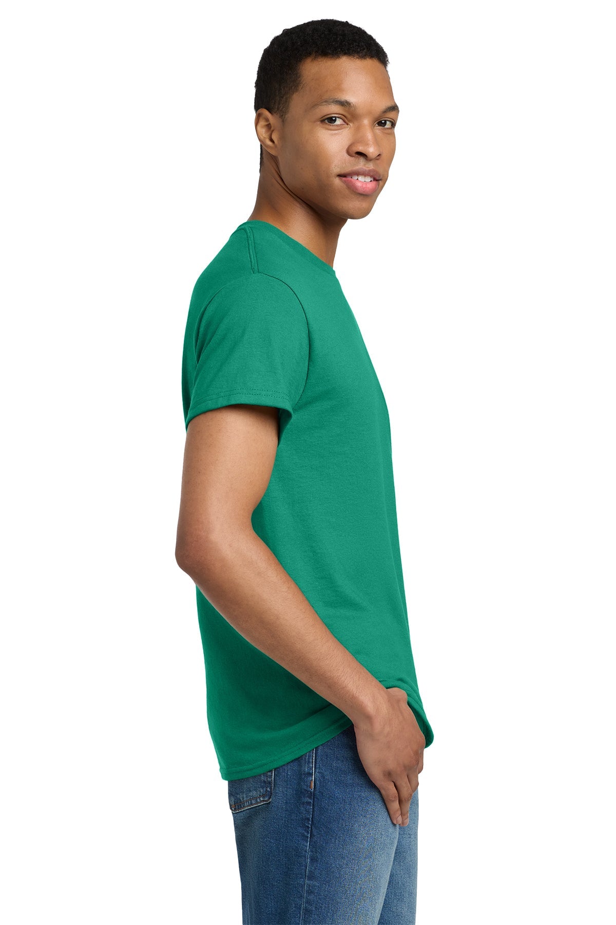 gildan ultra cotton t shirt 2000 kelly green