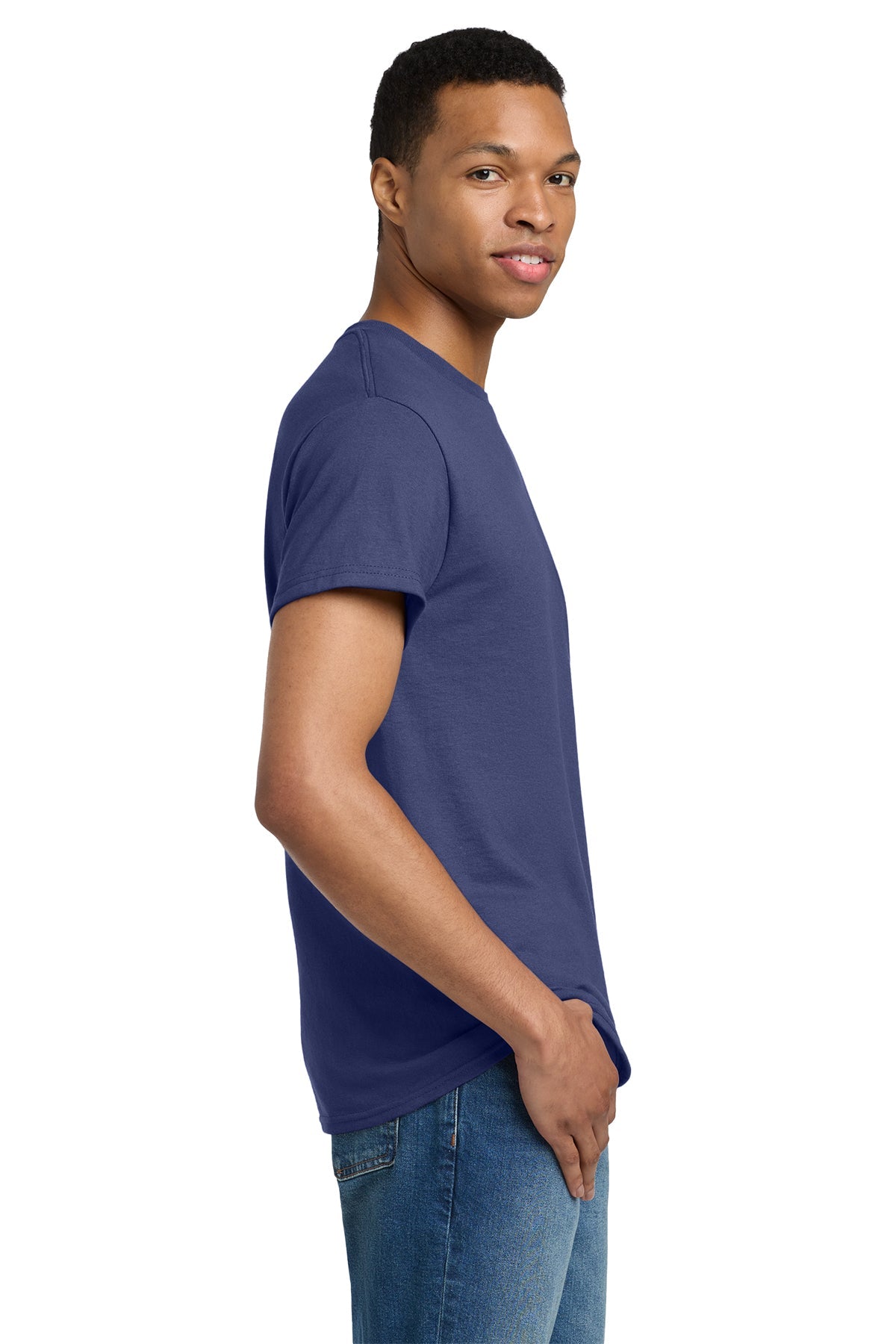 gildan ultra cotton t shirt 2000 metro blue