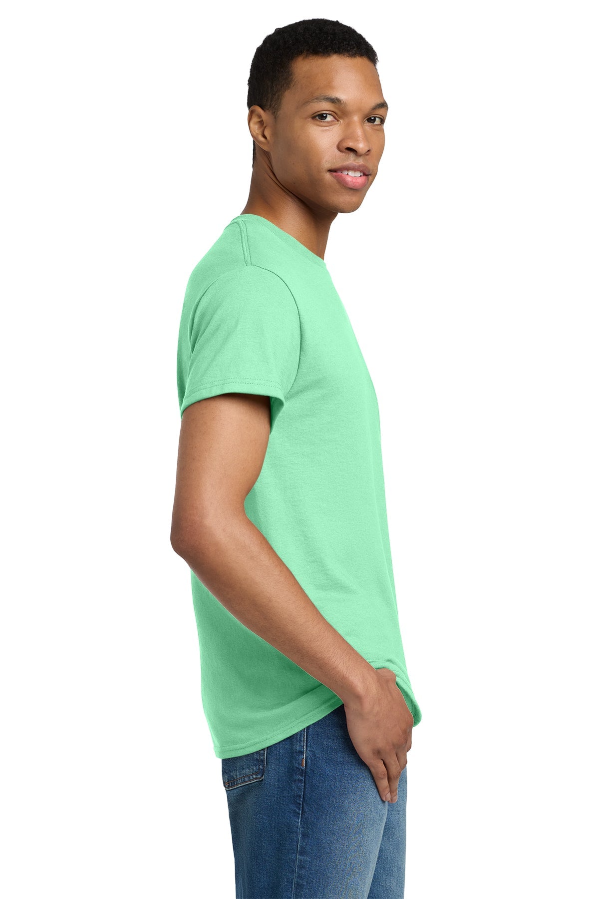gildan ultra cotton t shirt 2000 mint green