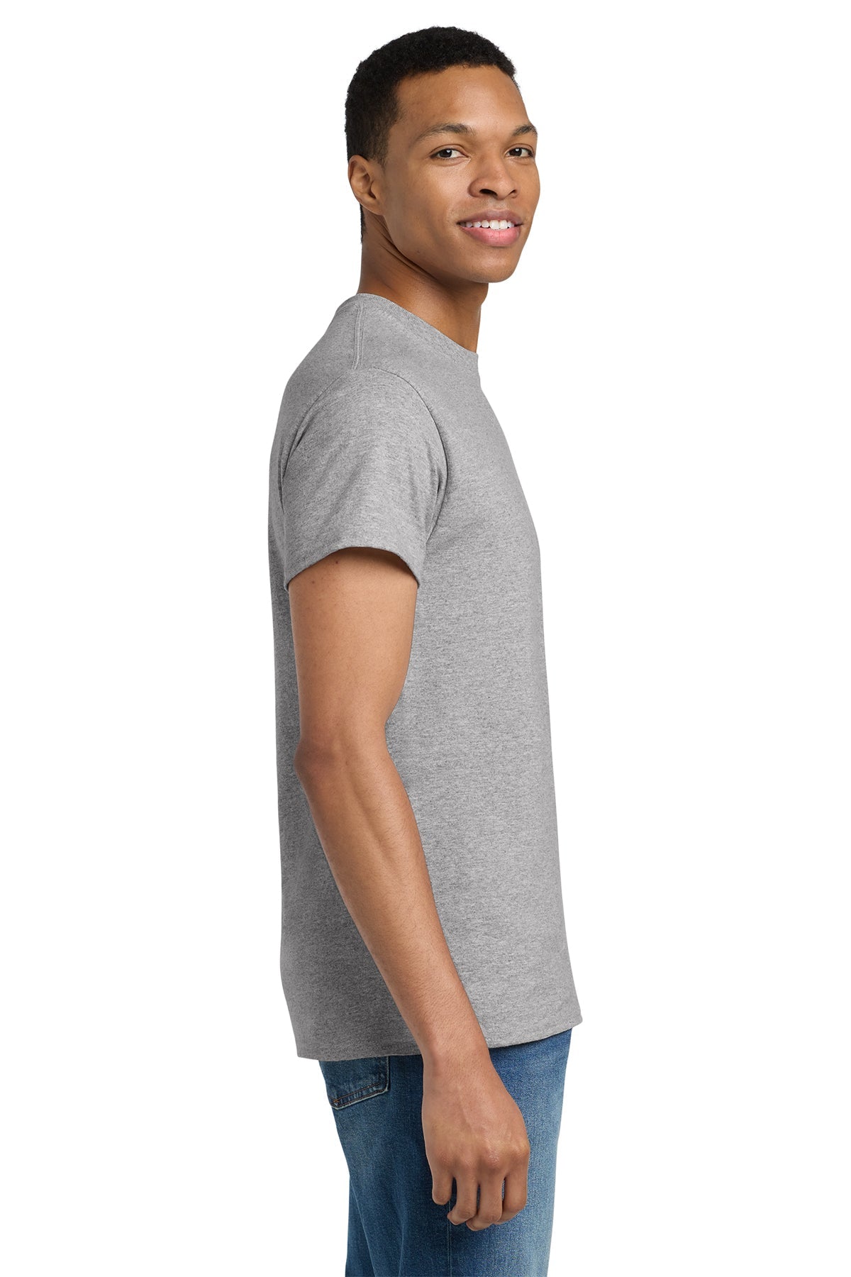 gildan ultra cotton t shirt 2000 sport grey