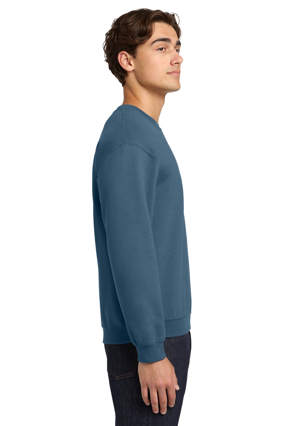 Gildan Heavy Blend Crewneck Sweatshirt Indigo Blue [Glazing Solutions]
