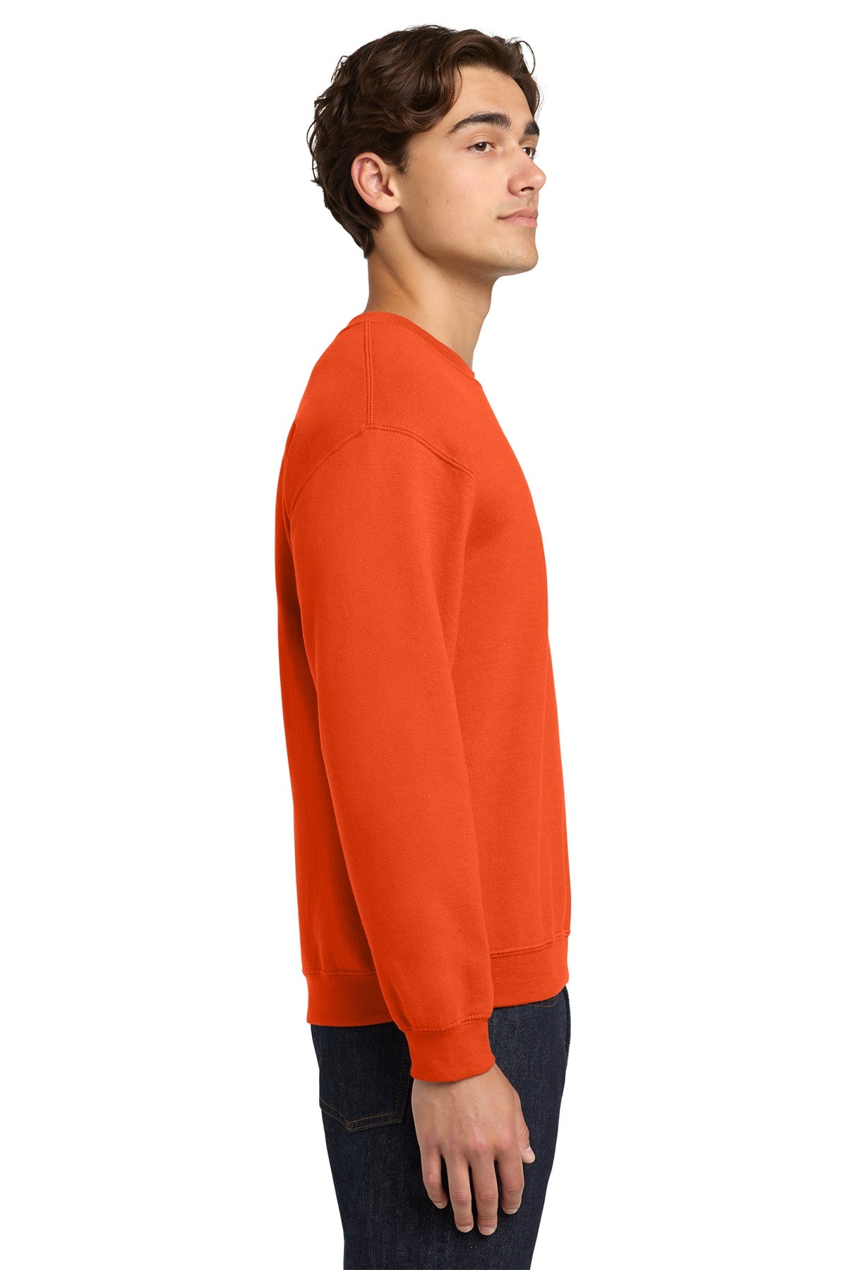 Gildan Heavy Blend Crewneck Sweatshirt Orange