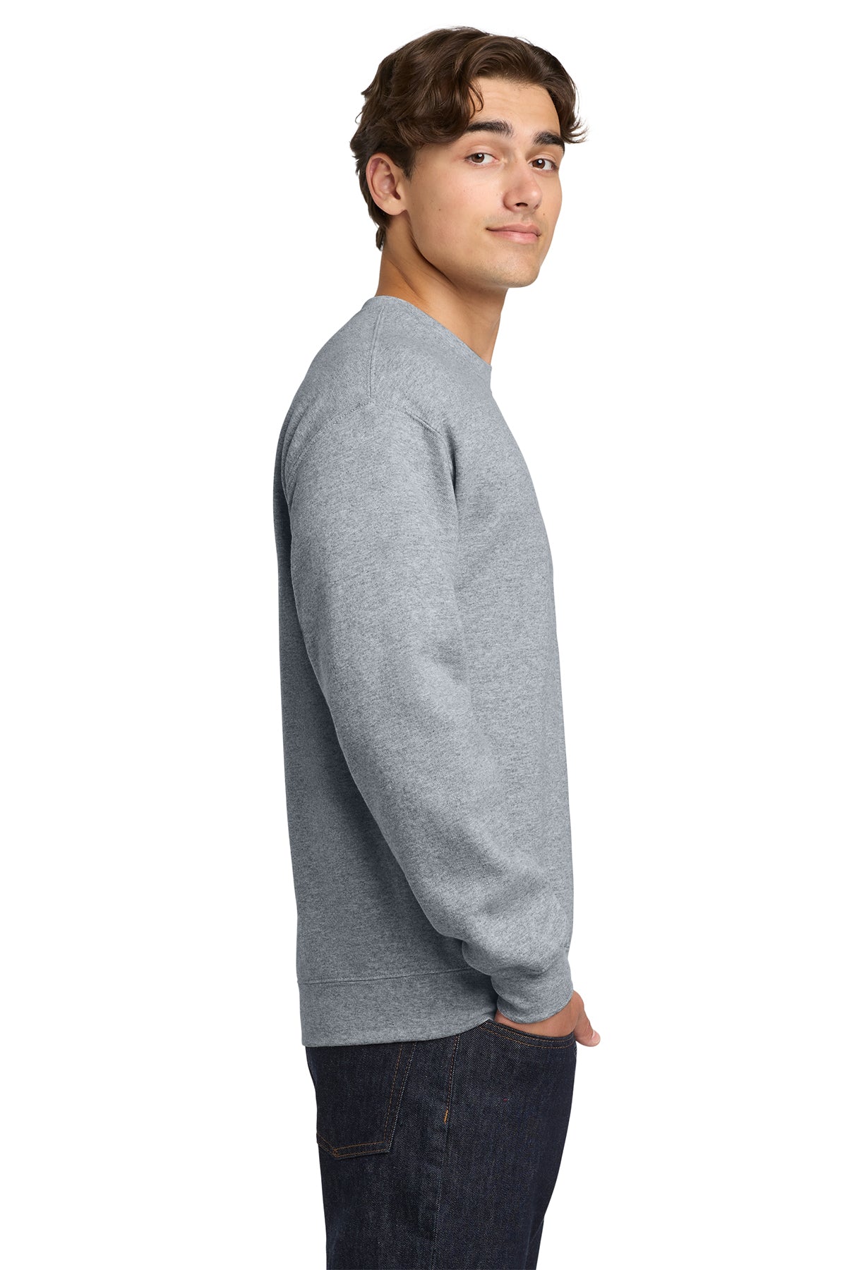 Gildan Heavy Blend Crewneck Sweatshirt Sport Grey