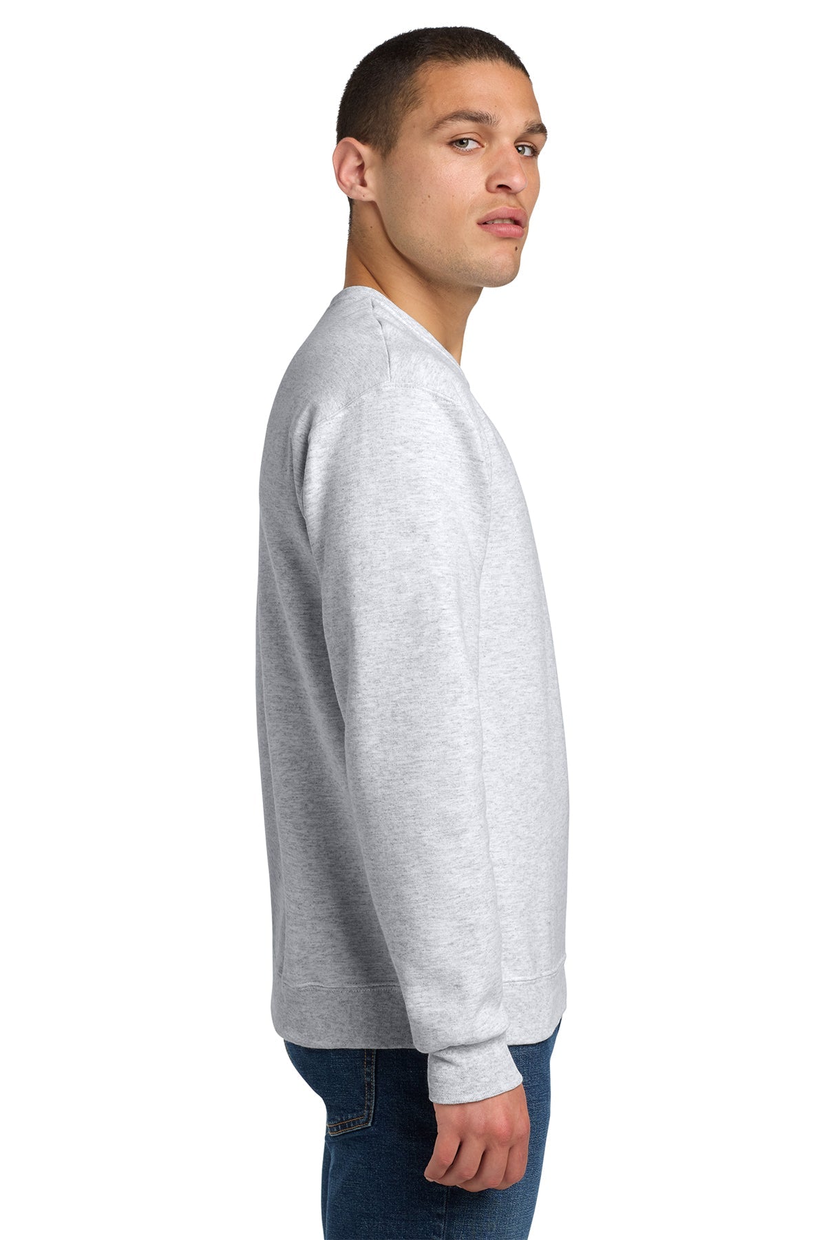 Jerzees Super Sweats NuBlend Crewneck Sweatshirt 4662M Ash