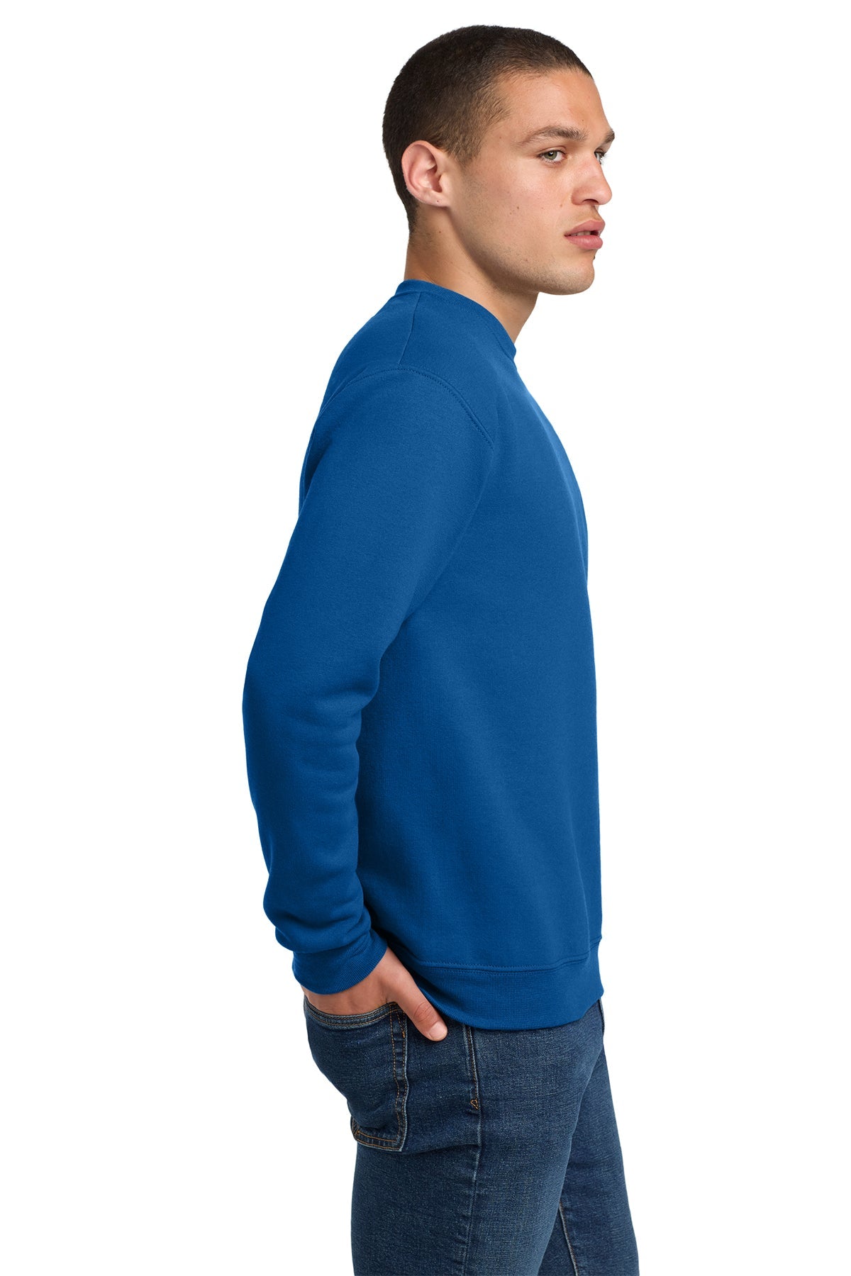 Jerzees Super Sweats NuBlend Crewneck Sweatshirt 4662M Royal