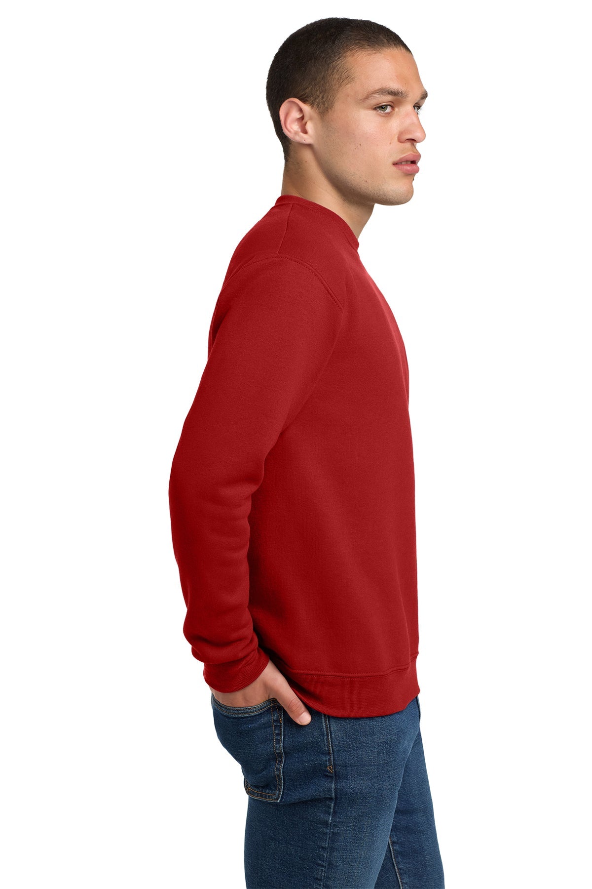 Jerzees Super Sweats NuBlend Crewneck Sweatshirt 4662M True Red