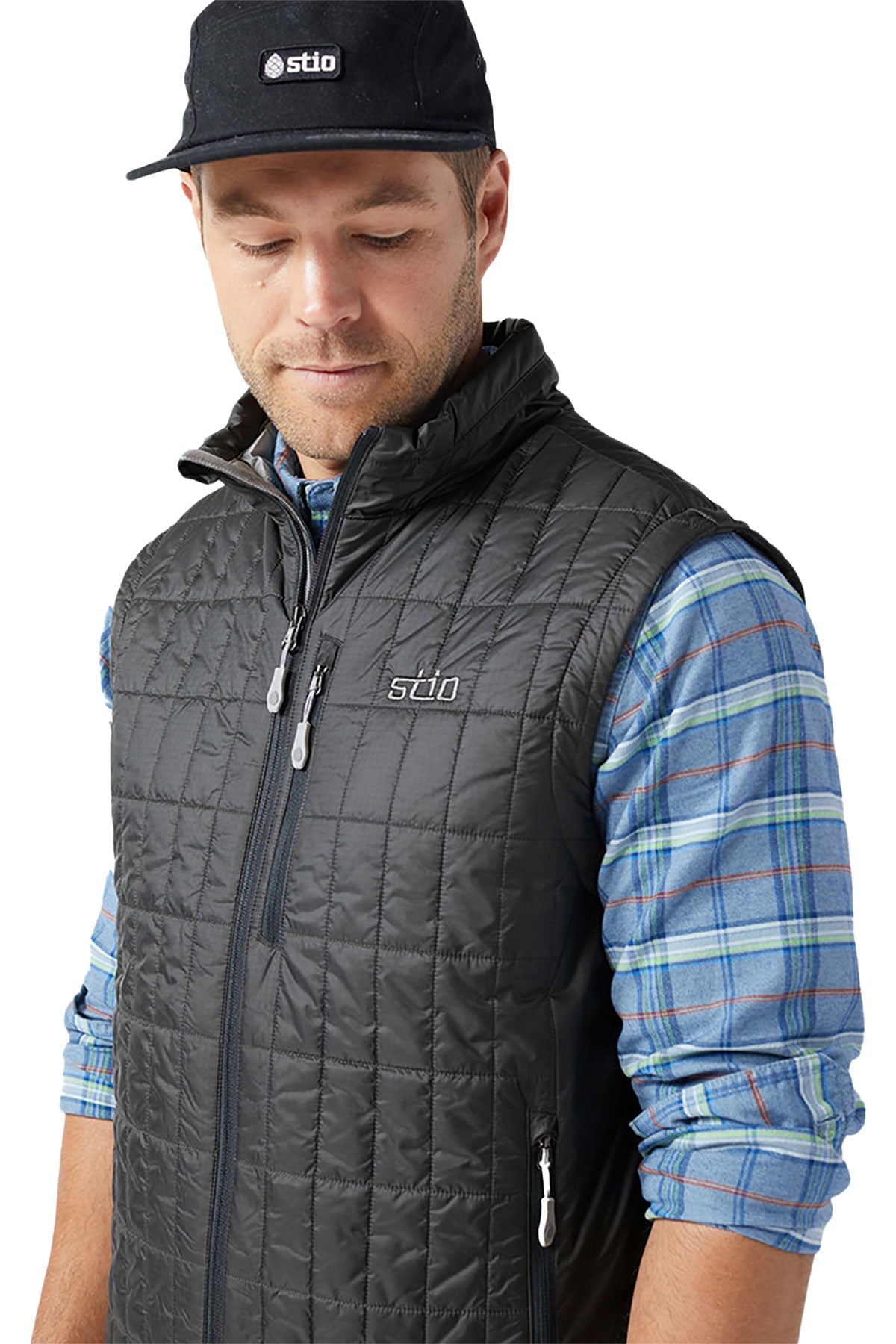 STIO Azura Insulated Custom Vests, Boundary Black
