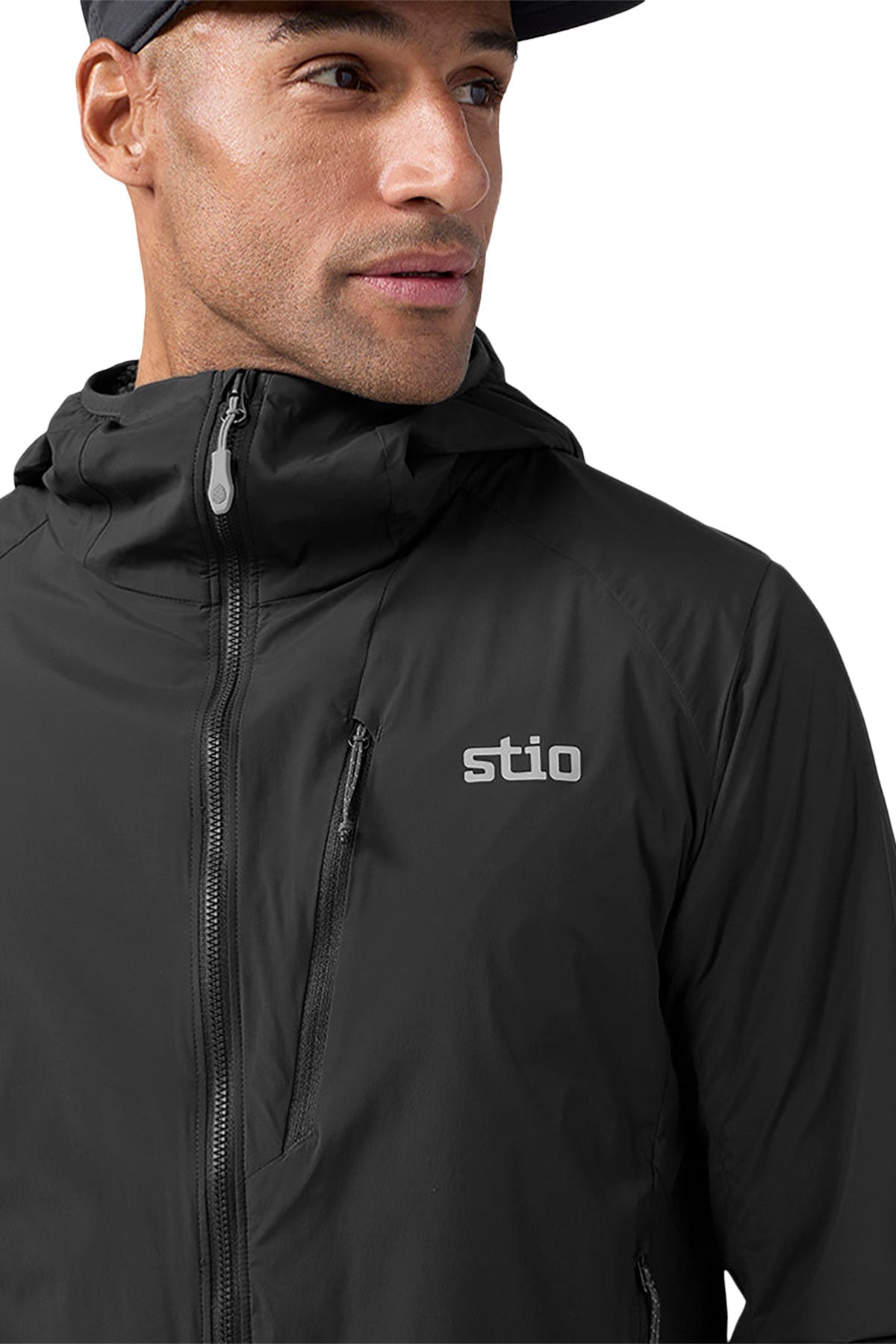 STIO Dawner Custom Hooded Jackets, Boundary Black