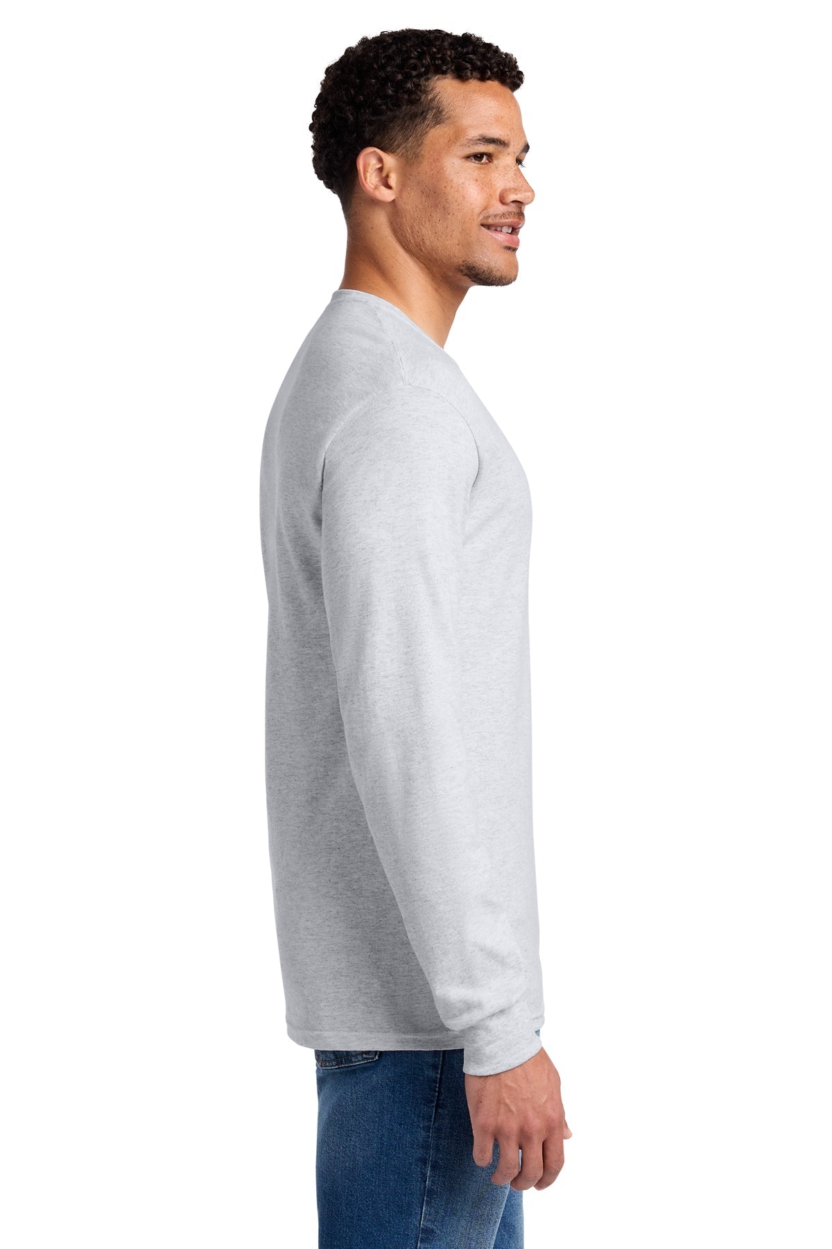 Jerzees Dri-Power 50/50 Cotton/Poly Long Sleeve T-Shirt 29LS Ash