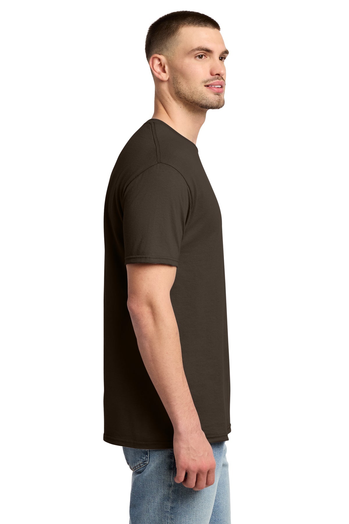 Jerzees Dri-Power Active 50/50 Cotton/Poly T-Shirt 29M Chocolate