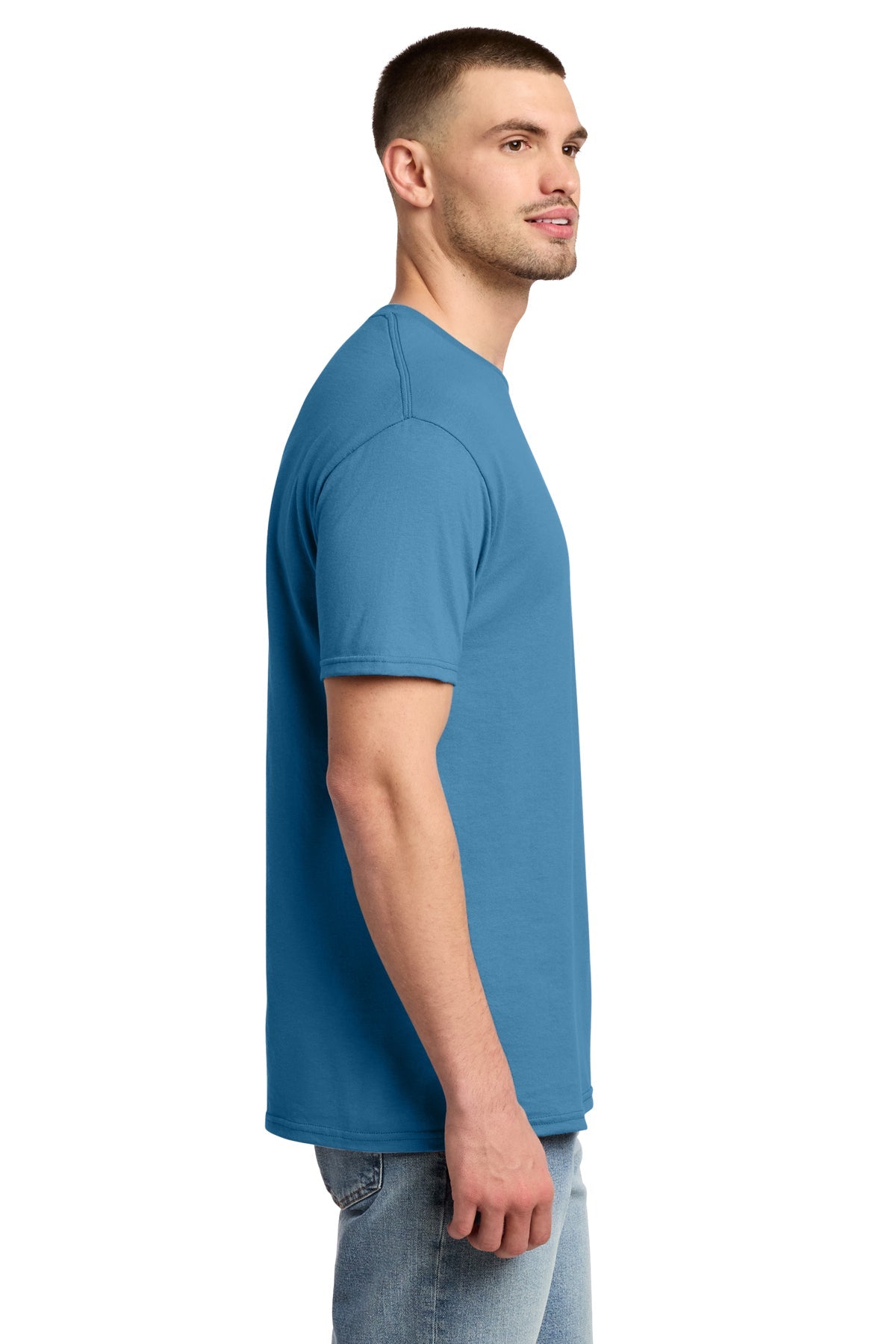 Jerzees Dri-Power Active 50/50 Cotton/Poly T-Shirt 29M Columbia Blue