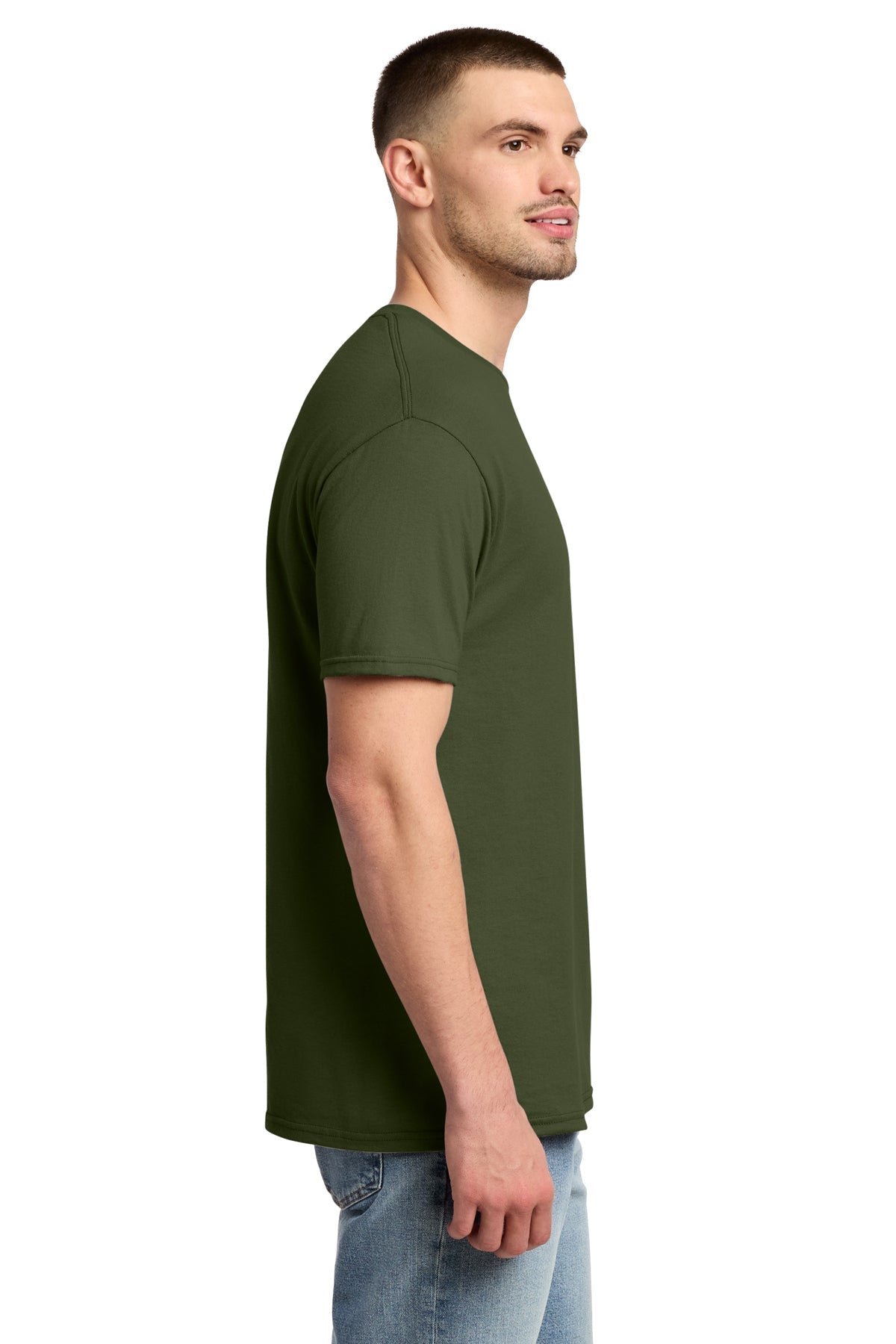 Jerzees Dri-Power Active 50/50 Cotton/Poly T-Shirt 29M Military Green