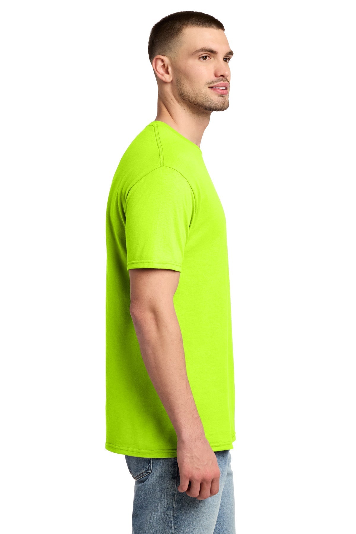 Jerzees Dri-Power Active 50/50 Cotton/Poly T-Shirt 29M Safety Green [Glazing Solutions]
