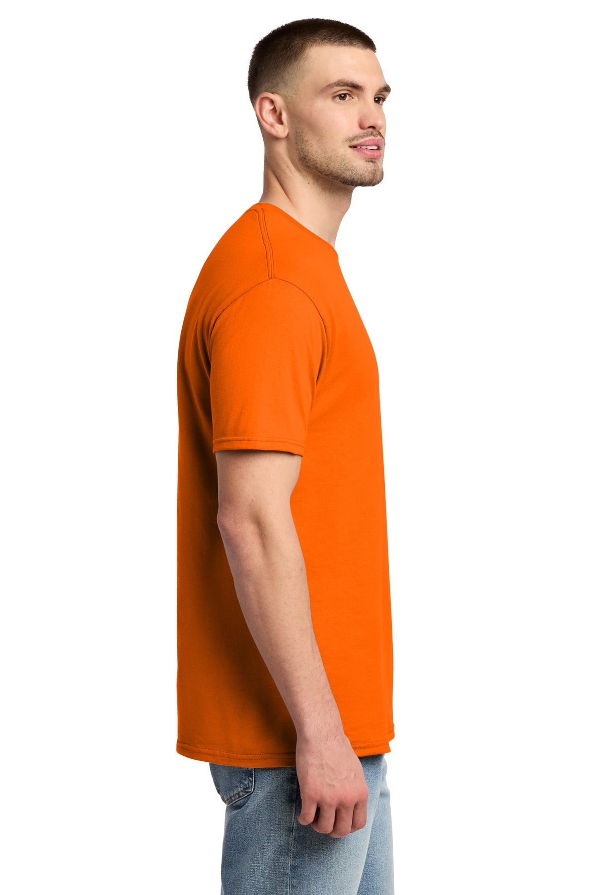 Jerzees Dri-Power Active 50/50 Cotton/Poly T-Shirt 29M Safety Orange [Osage LLC]