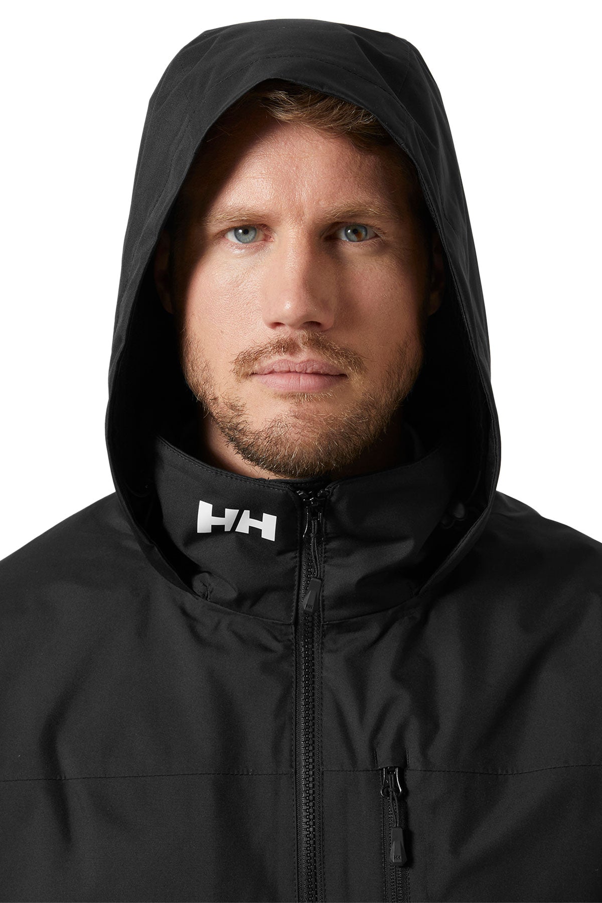 Helly Hansen Mens Crew Hooded Midlayer Custom Jackets 2.0, Black [MyWash Car Wash]