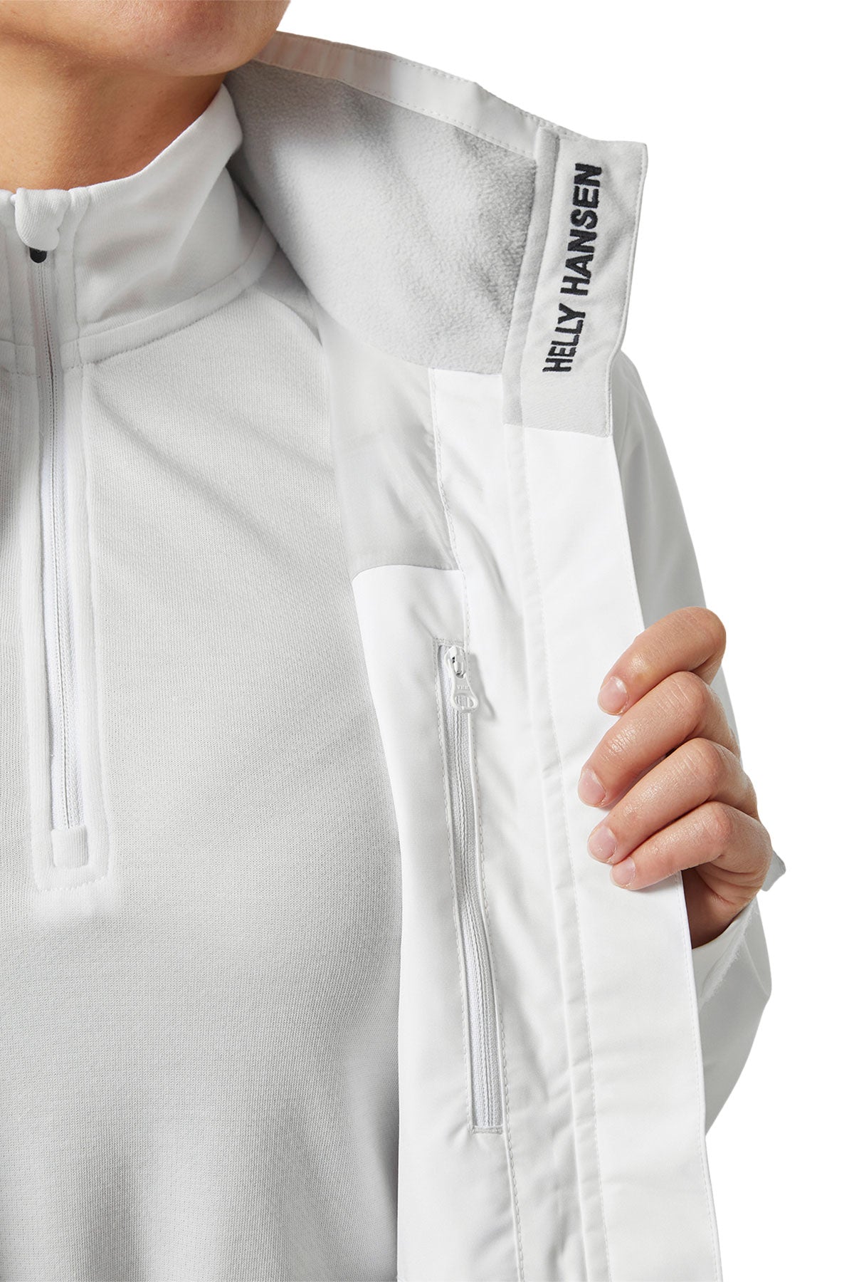 Helly Hansen Womens Crew Custom Jackets 2.0, White [Prive Haus]