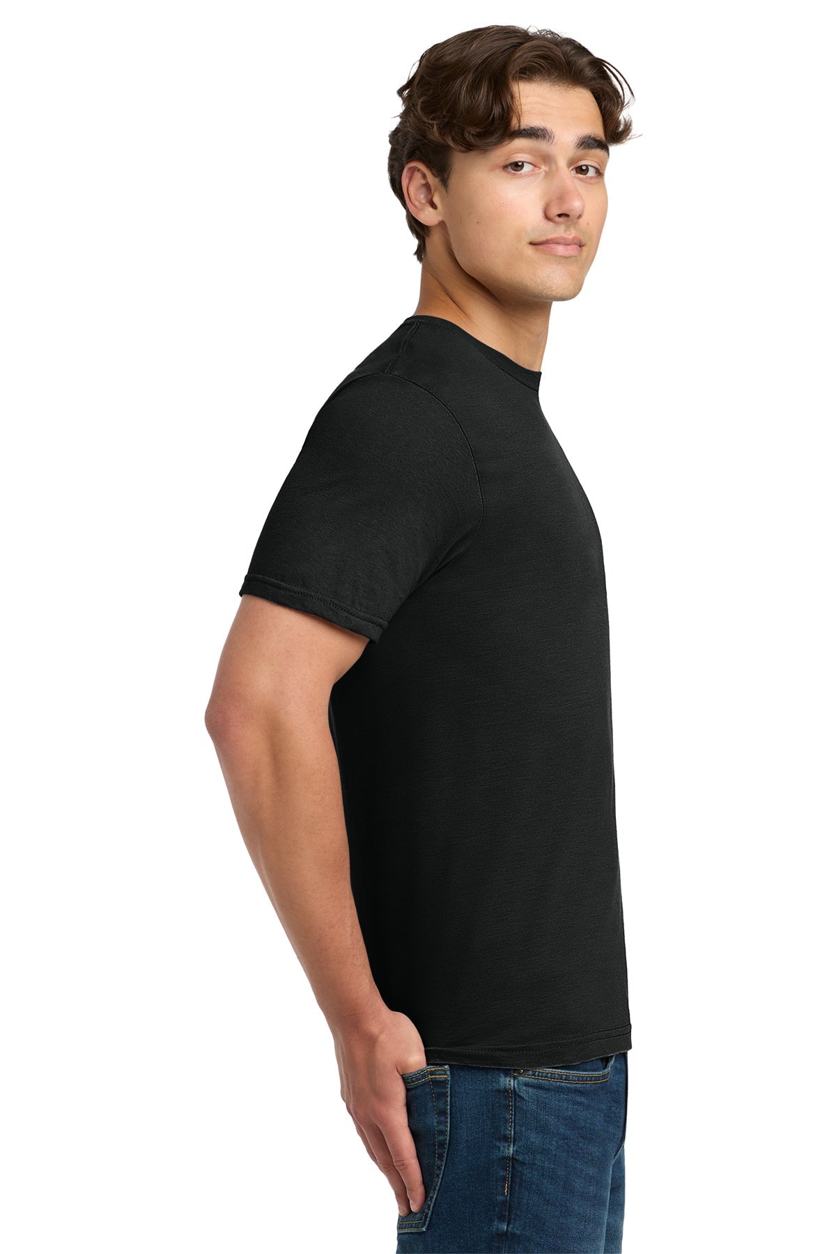 gildan softstyle t shirt 64000 black