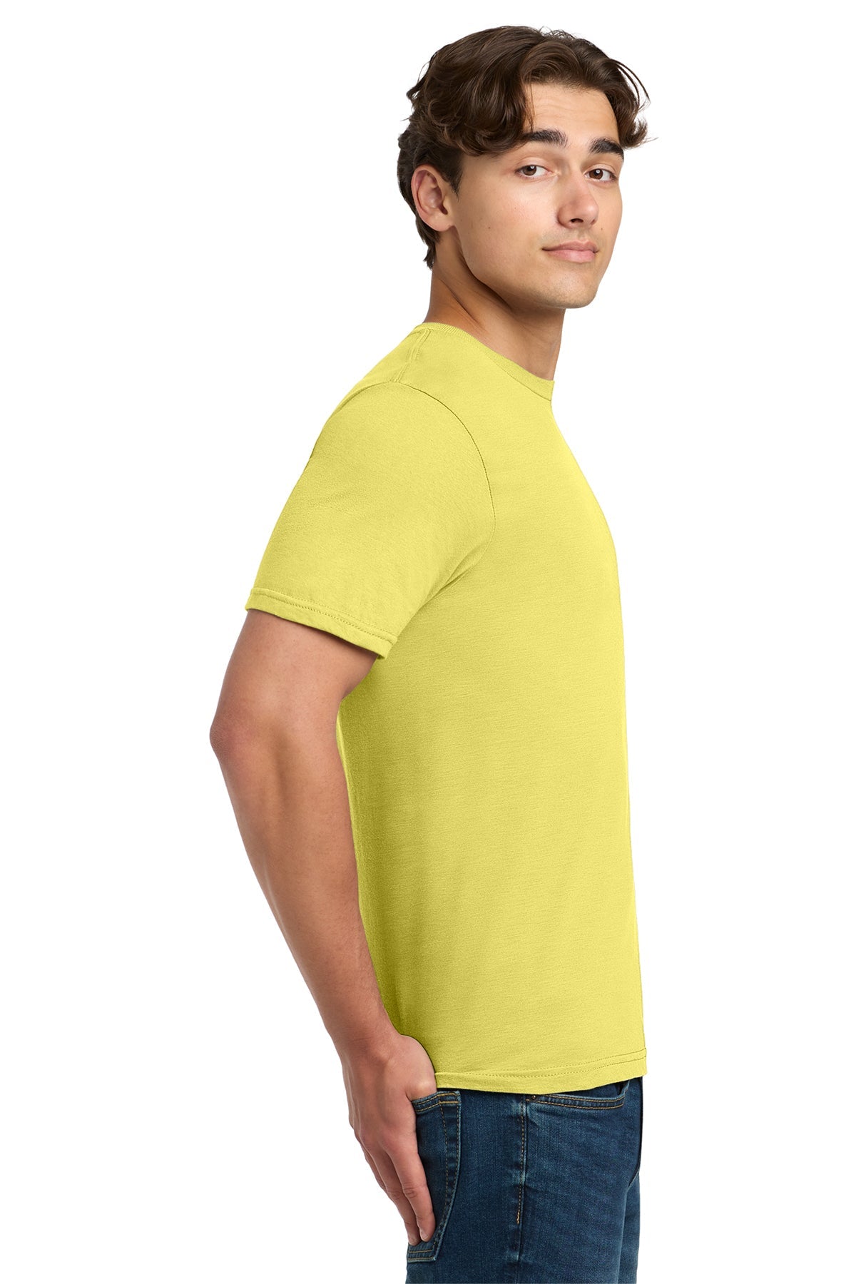 gildan softstyle t shirt 64000 corn silk