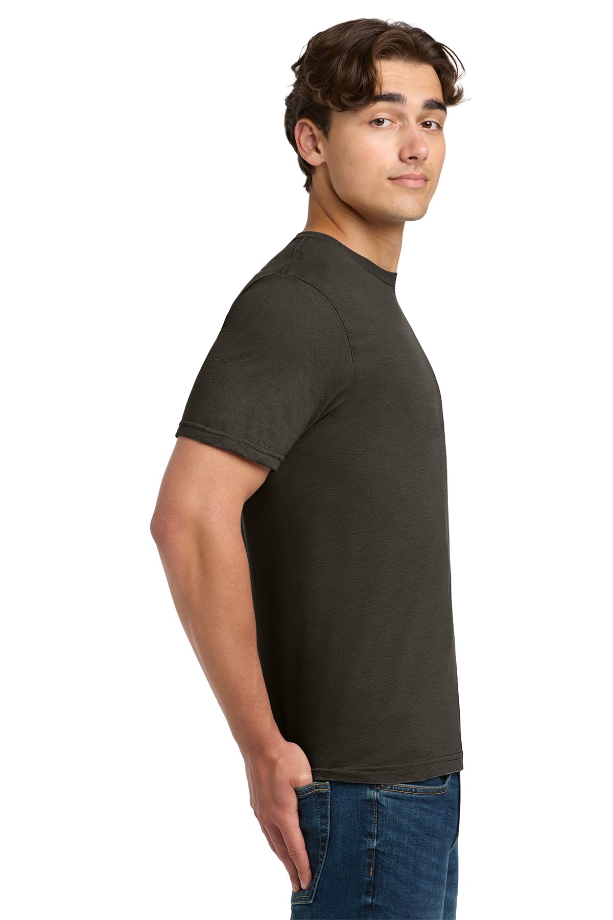 Gildan Softstyle T Shirt Dark Chocolate [Adam Equipment]