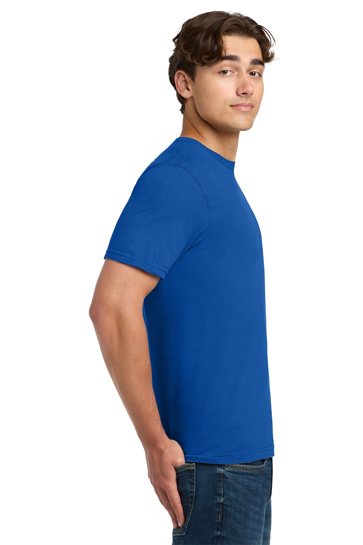 gildan softstyle t shirt 64000 royal