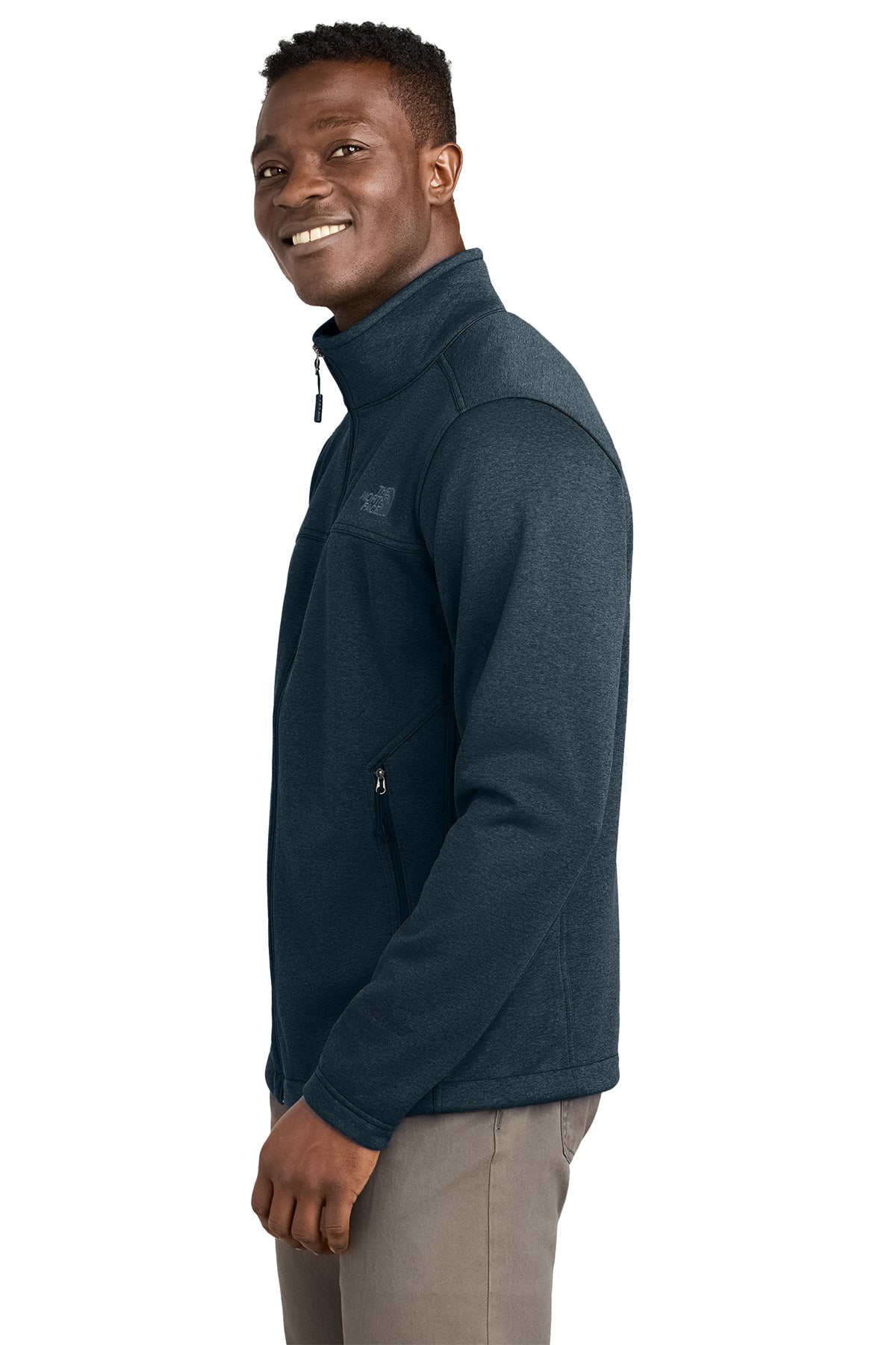 The North Face Ridgewall Soft Shell Custom Jackets, Urban Navy Heather