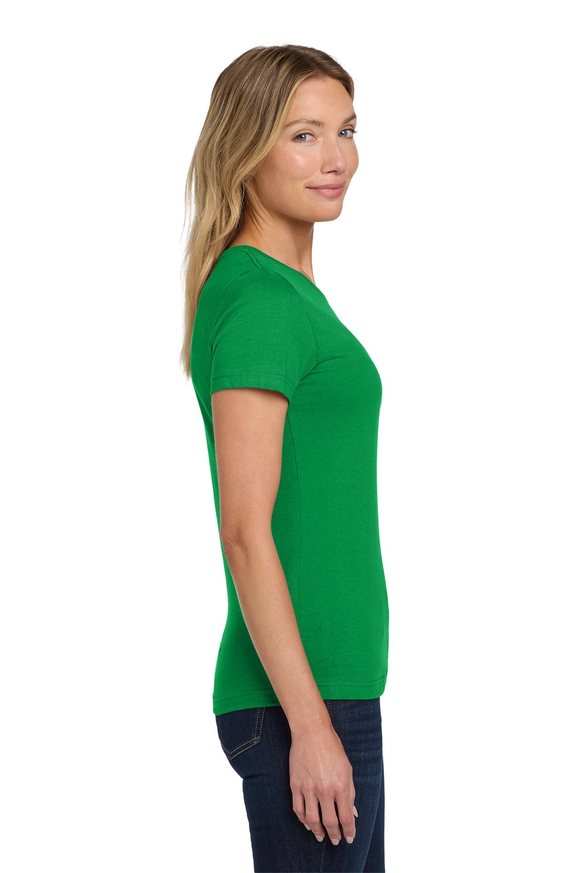 gildan softstyle ladies t shirt 64000l irish green
