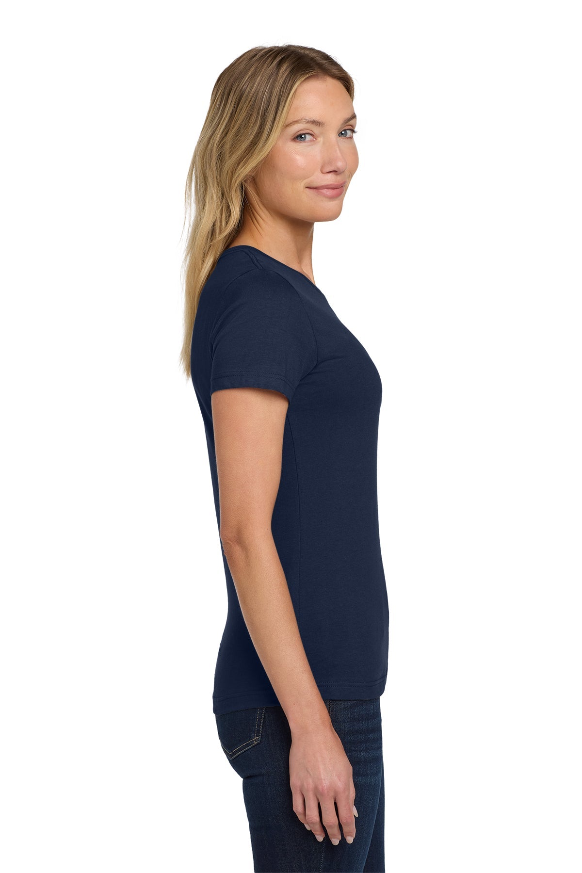 gildan softstyle ladies t shirt 64000l navy