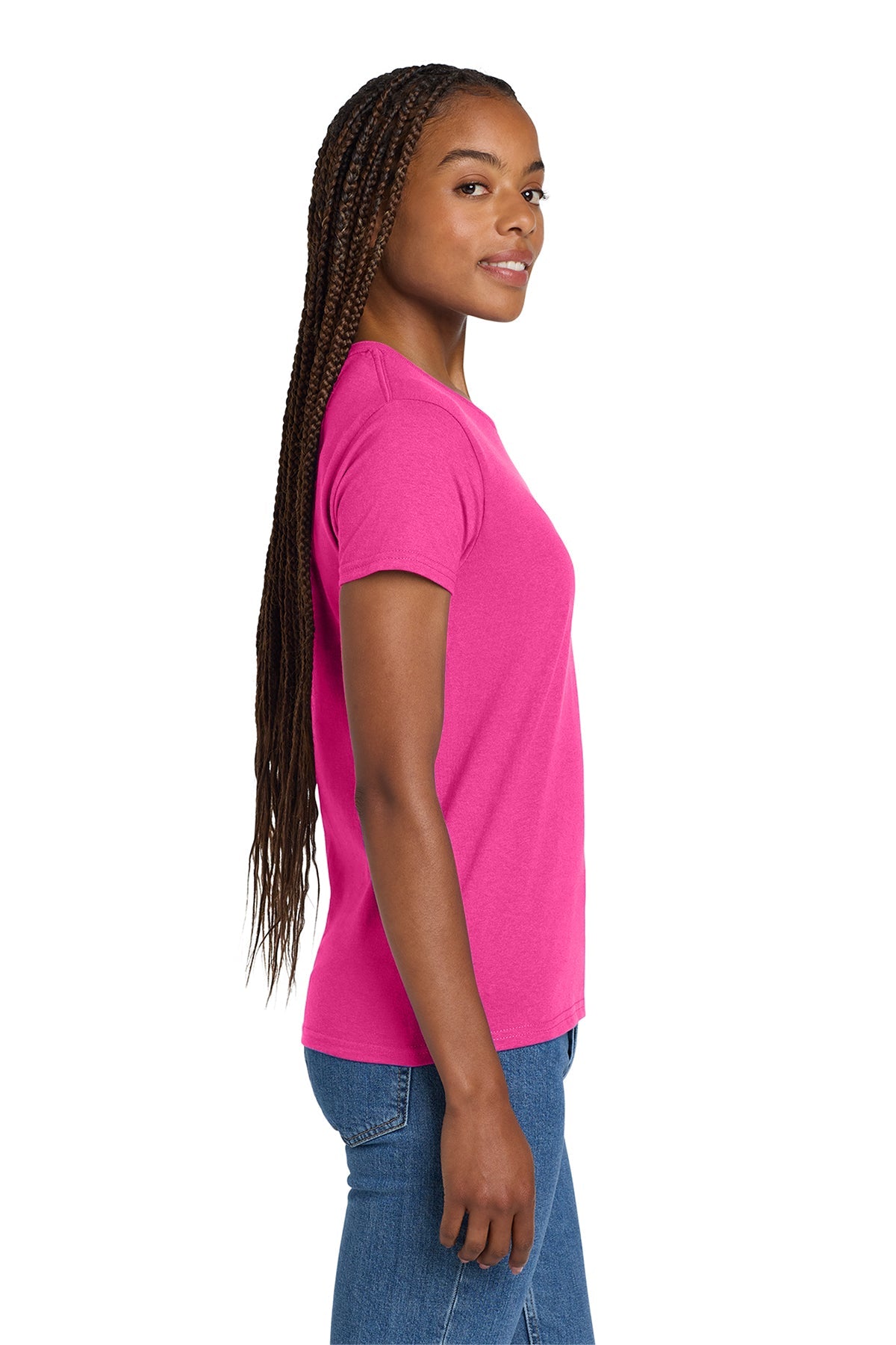 gildan ladies ultra cotton t shirt 2000l heliconia