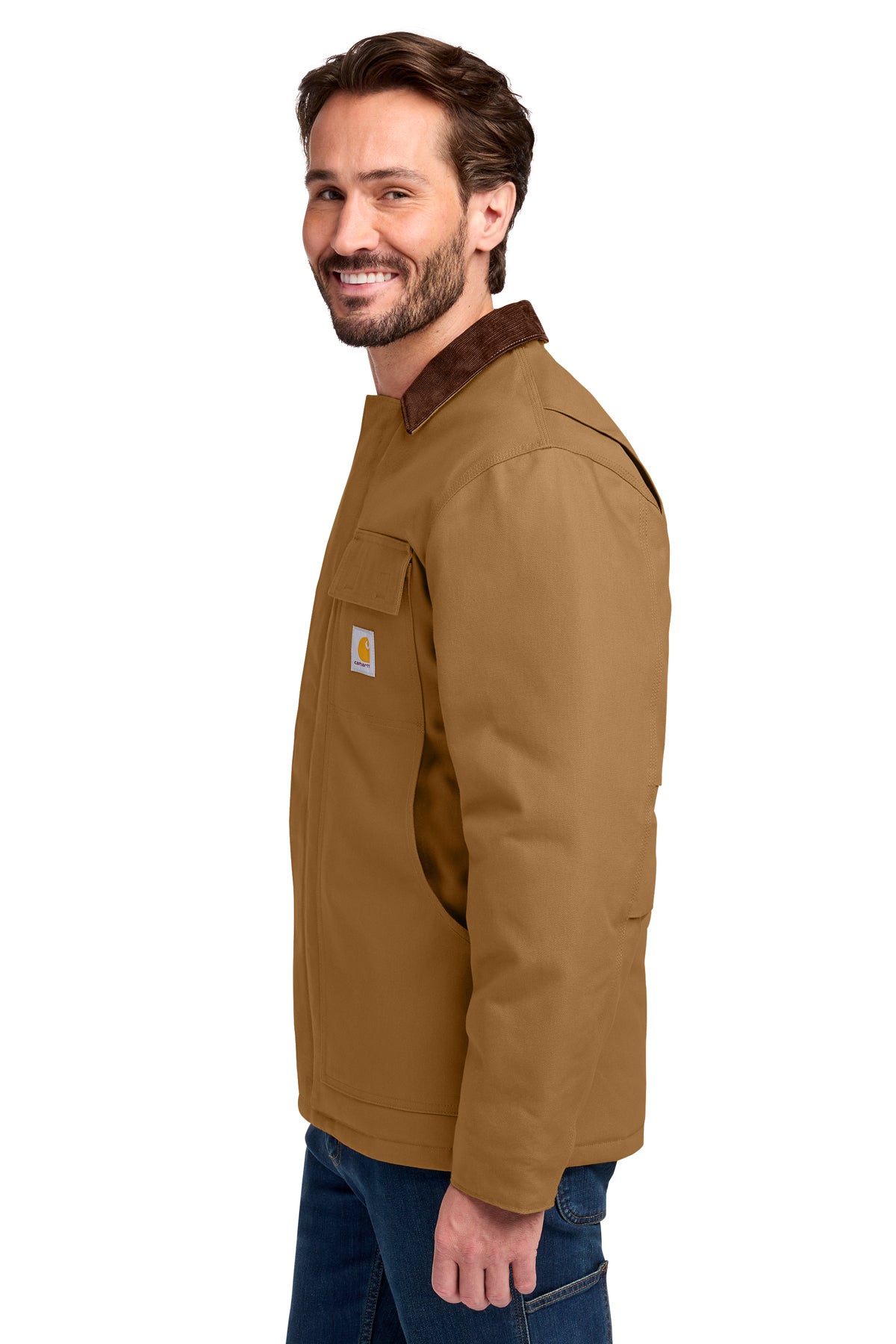 Carhartt Duck Traditional Custom Coats, Carhartt Brown