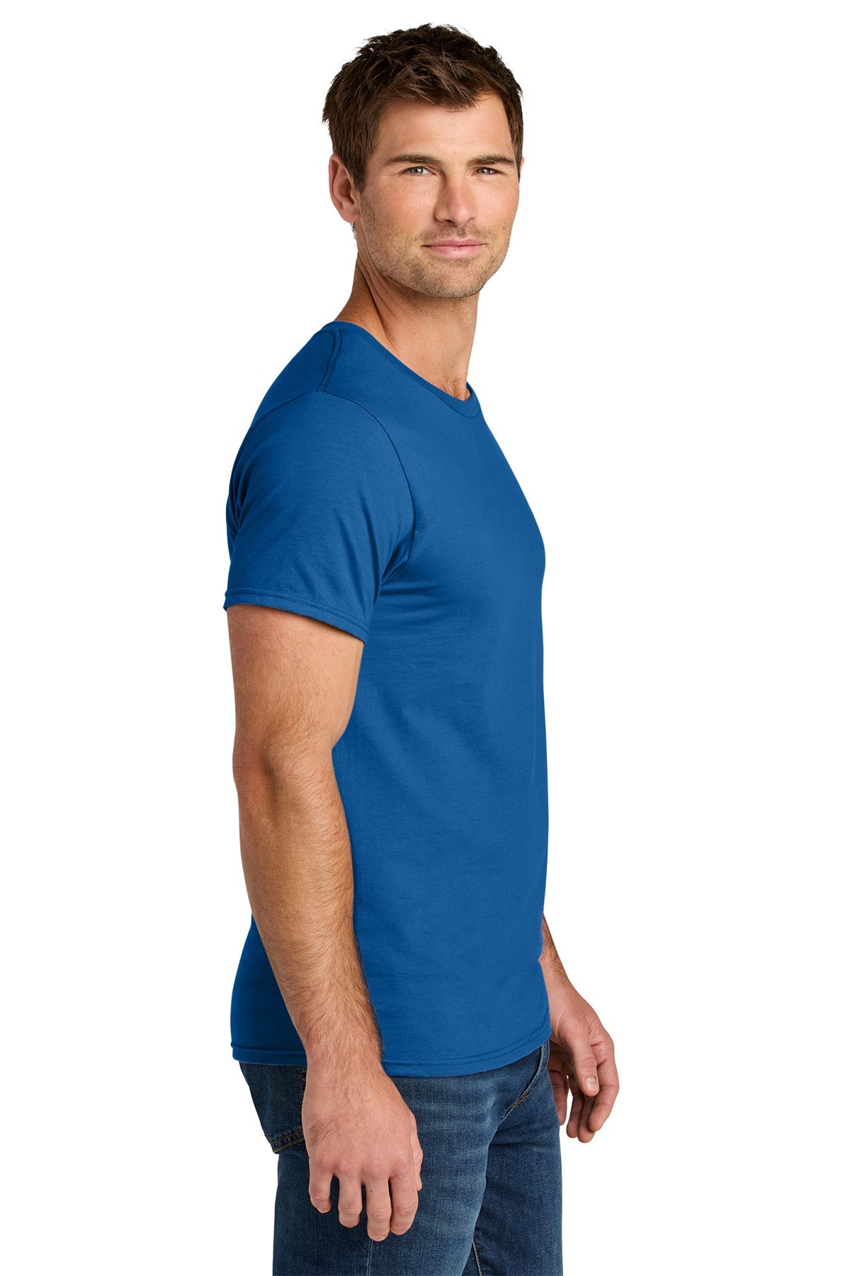 Jerzees Ultimate Unisex Ring Spun Custom T-Shirts, Royal