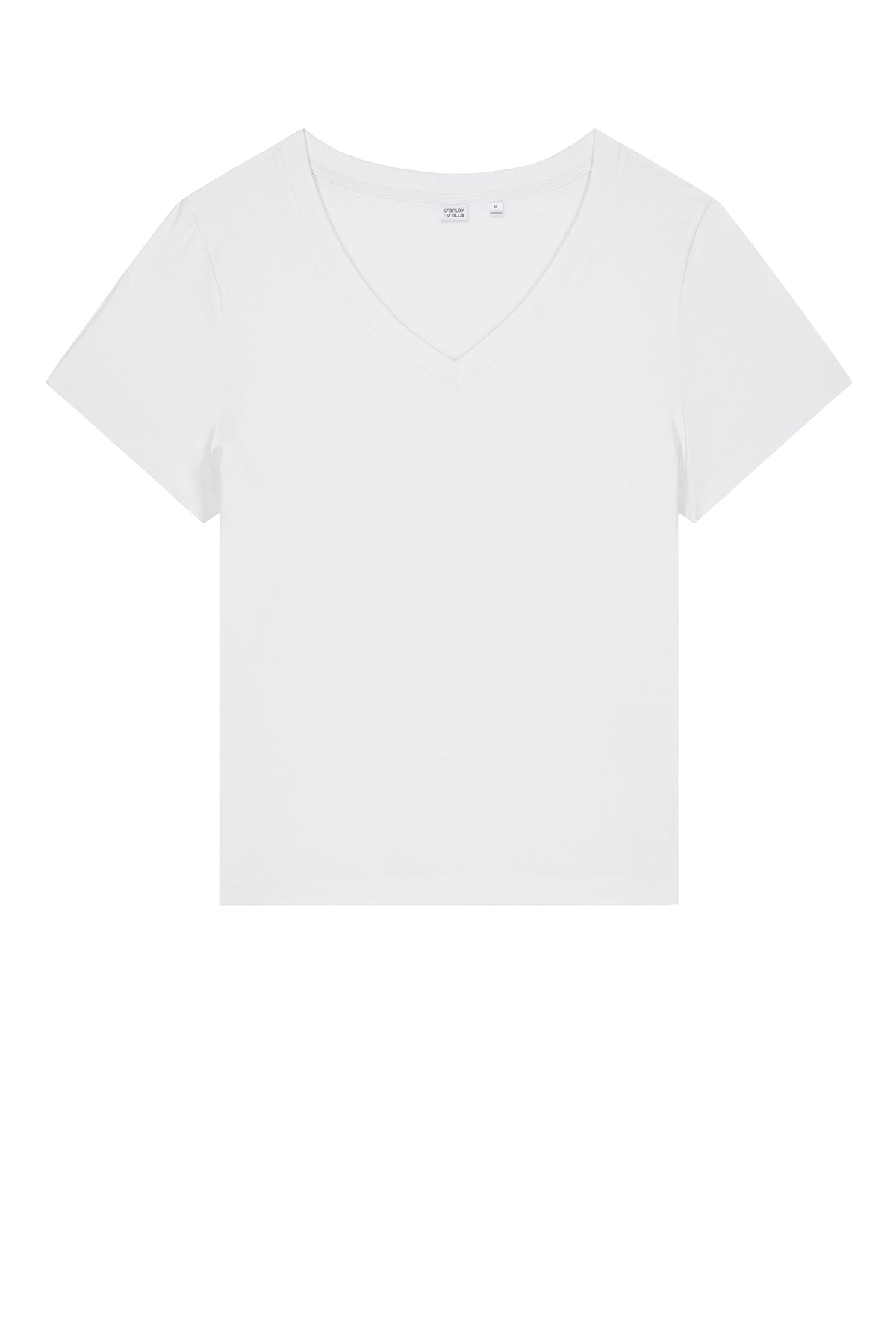 Stanley Stella Women’s Isla V-Neck Custom Tee's, White [PureStar]