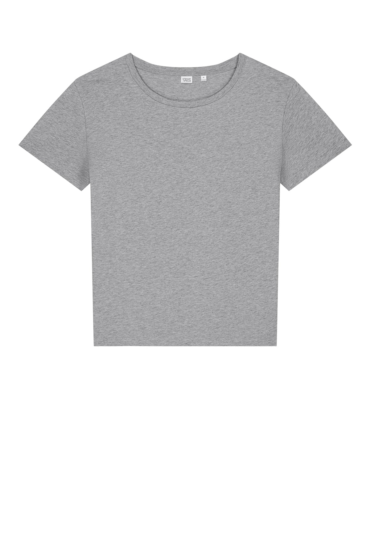 Stanley Stella Women’s Serena Scoop Neck Custom Tee's, Heather Grey