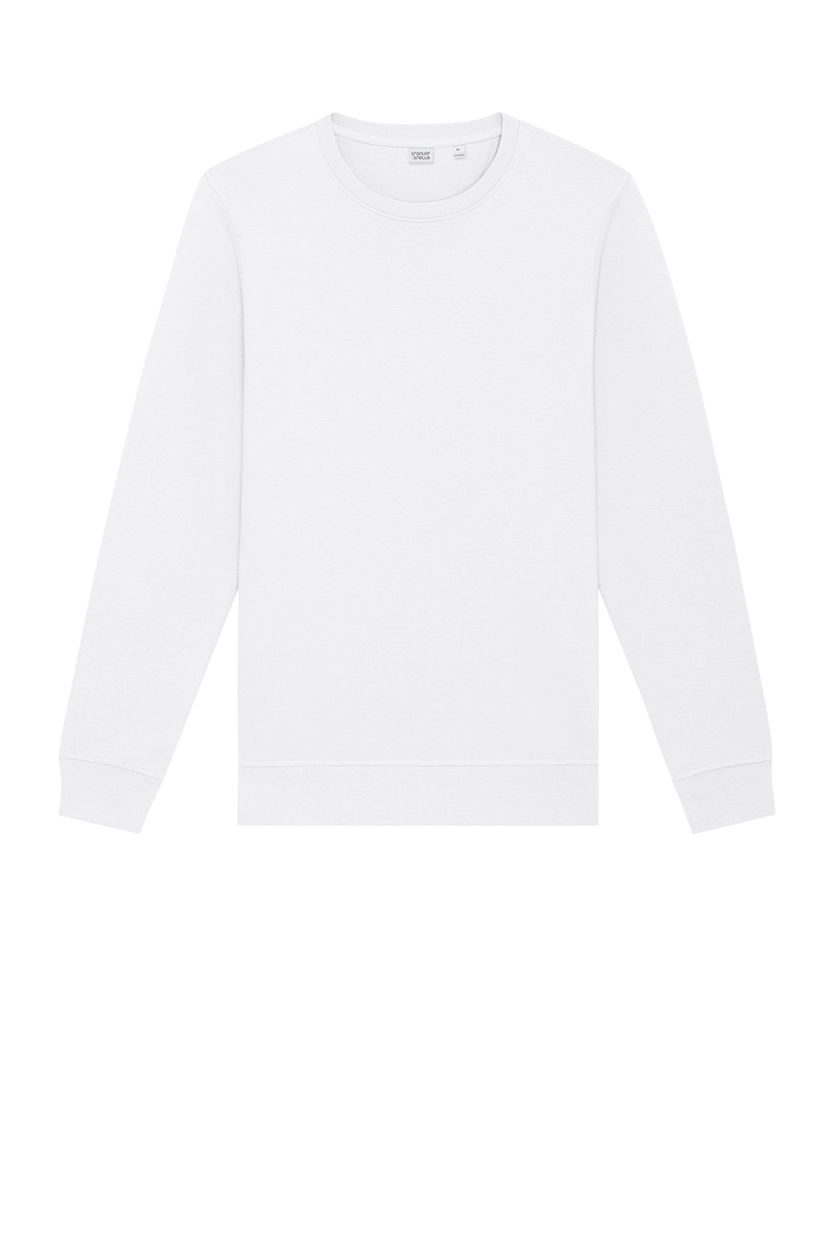Stanley Stella Unisex Roller Crewneck Custom Sweatshirts, White