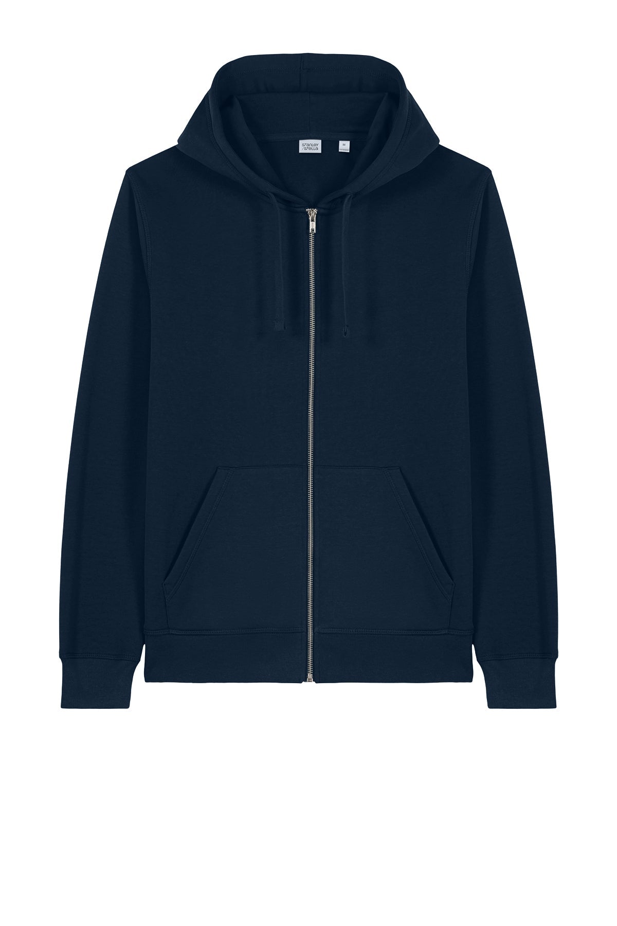 Stanley Stella Unisex Mixer Full-Zip Custom Hooded Sweatshirts, French Navy
