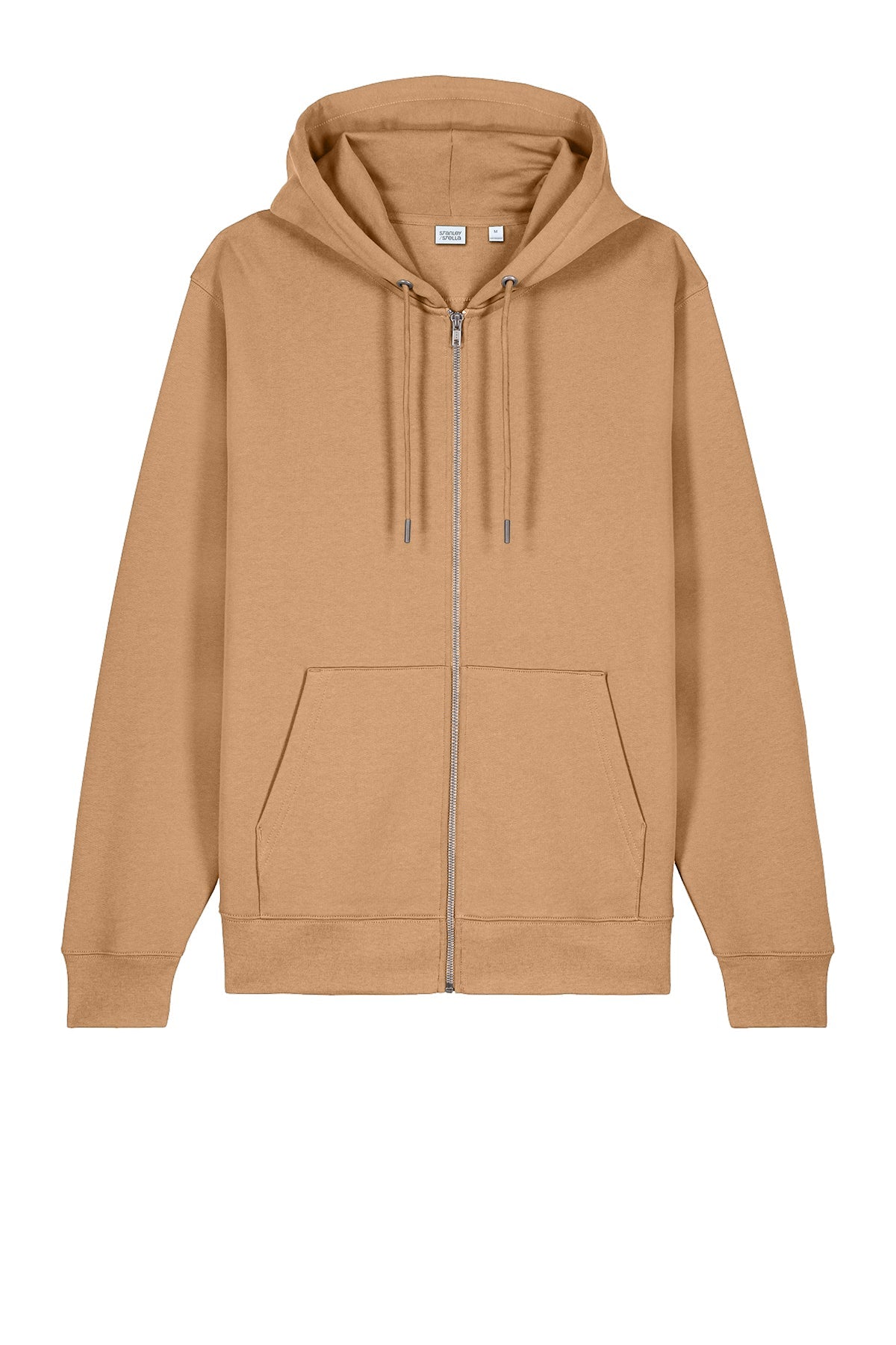 Stanley Stella Unisex Cultivator 2.0 Full-Zip Custom Hooded Sweatshirts, Latte